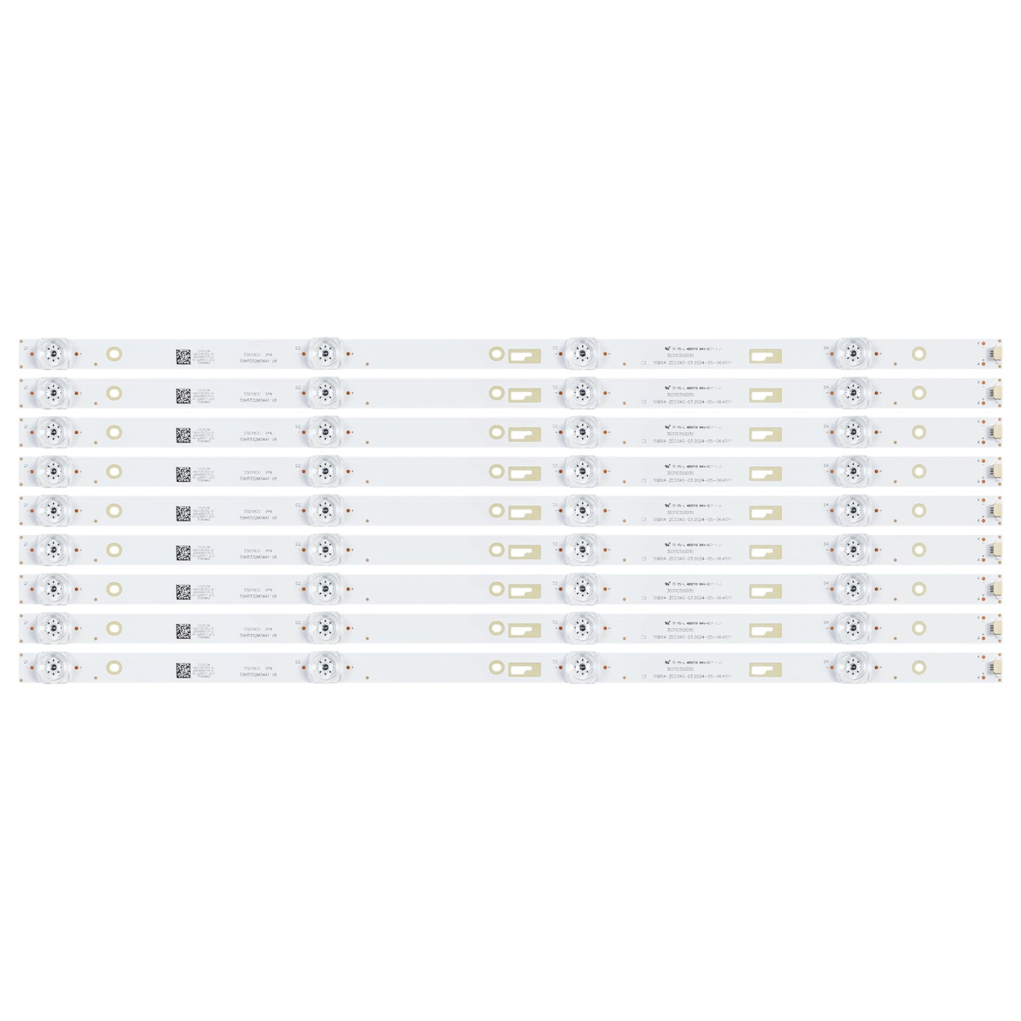 XS-933 LED BACKLIGHT STRIP FOR T55FSM5040 55D1800 55HR332M04A1 V8 4C-LB550T-HR7 le4ra2r0 3732706293c17301440