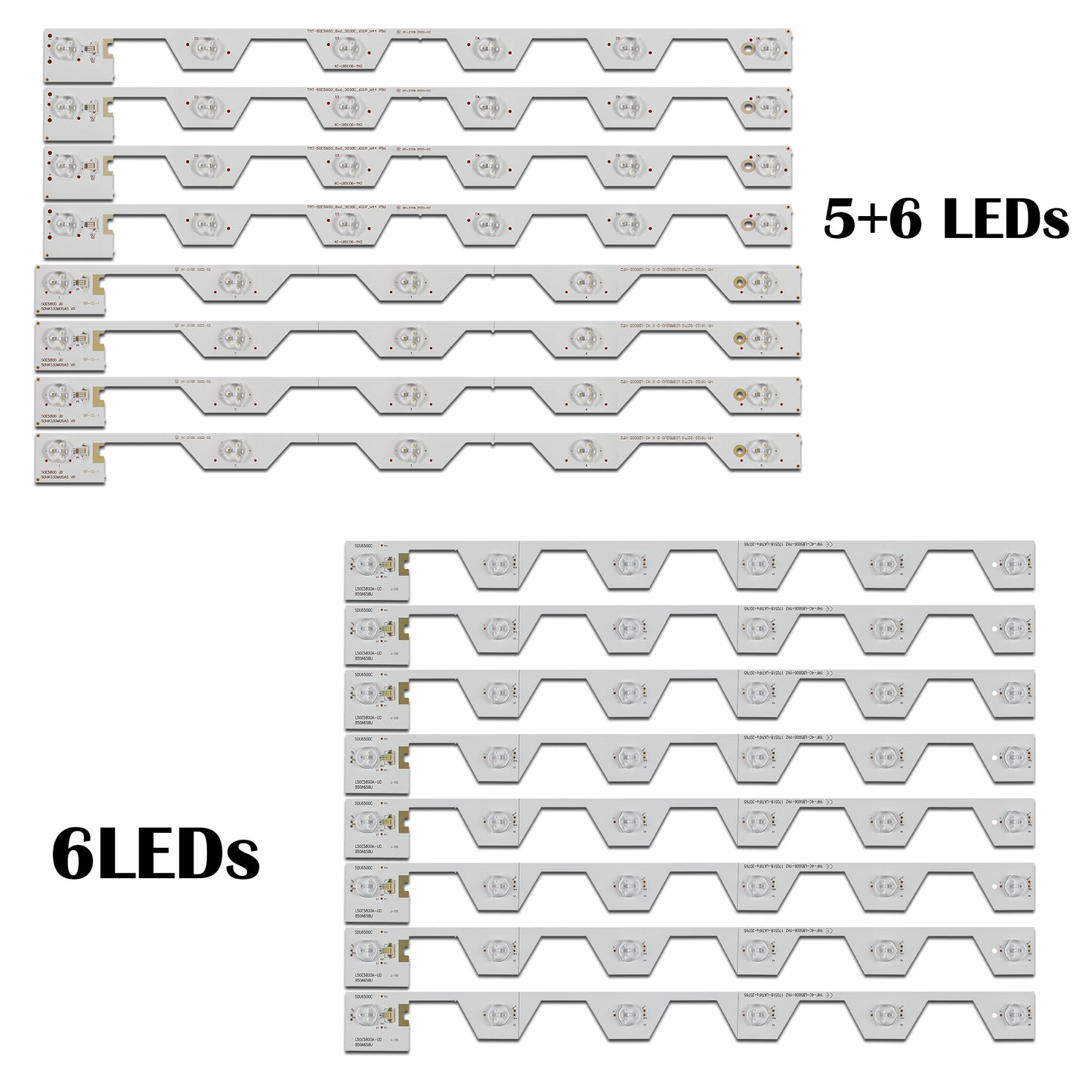 For THOMSON U50S6806S 50UA6406 50UD6306 50U65CMC LVU500NDEL LB5005 for JVC LT-50HW77U 50HR330M05A5 50HR330M06A2 V0 SW-4C-LB5006-HR2 MD9W16 50U66EBC 50U660 0C 50E5800