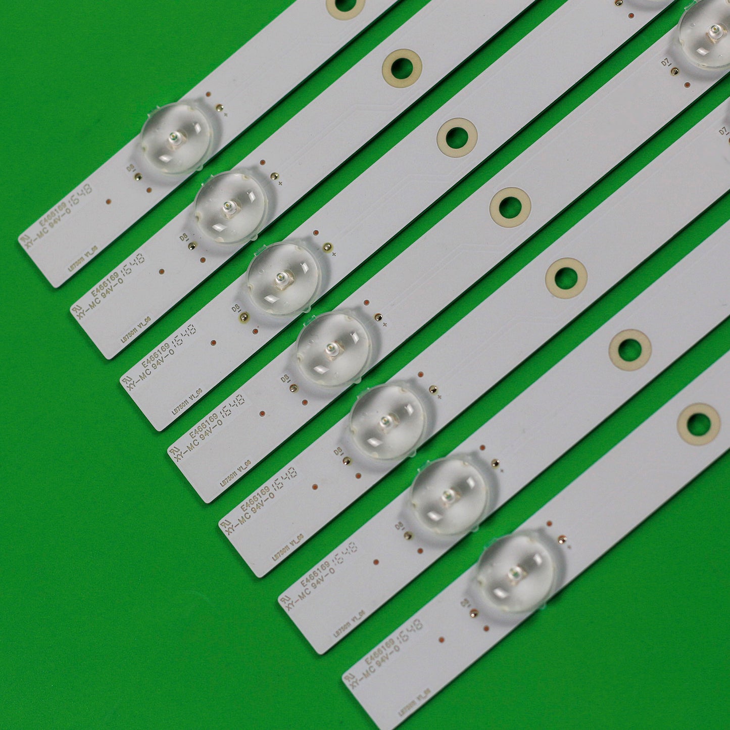 XS-1163 14 PCS LED backlight strip for E75-E3 XY-MC E75 RL LB75011 V1_06 V0_05 E466169