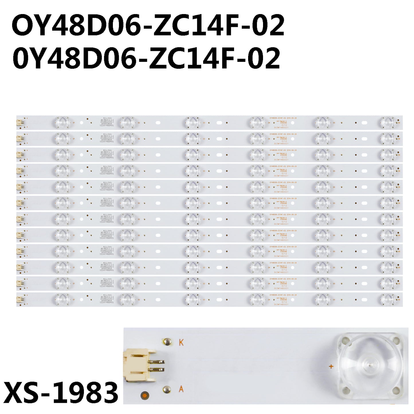 XS-1983 For 0Y48D06-ZC14F-02 OY48D06-ZC14F-02 303WY480031 PANDA LE48D19S1 LE48D19S