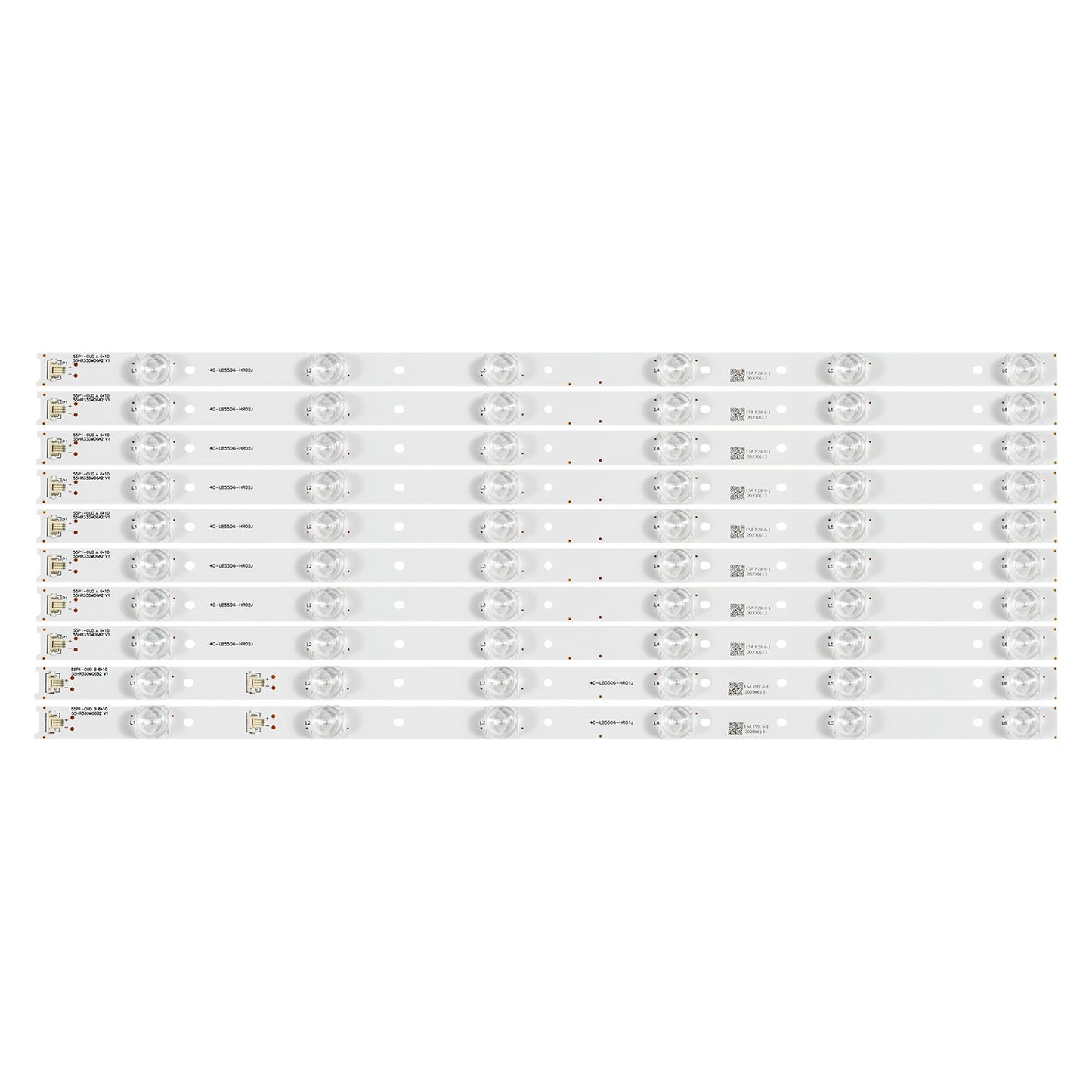 J-296 LED Backlight 4C-LB5506-HR02J 4C-LB5506-HR01J 55HR330M06A2 55HR330M06B2 For TCD55A9C L55P1-CUD D55A930C B55A81S-CUD 55U6680C 55U668EBC 55U668CMC