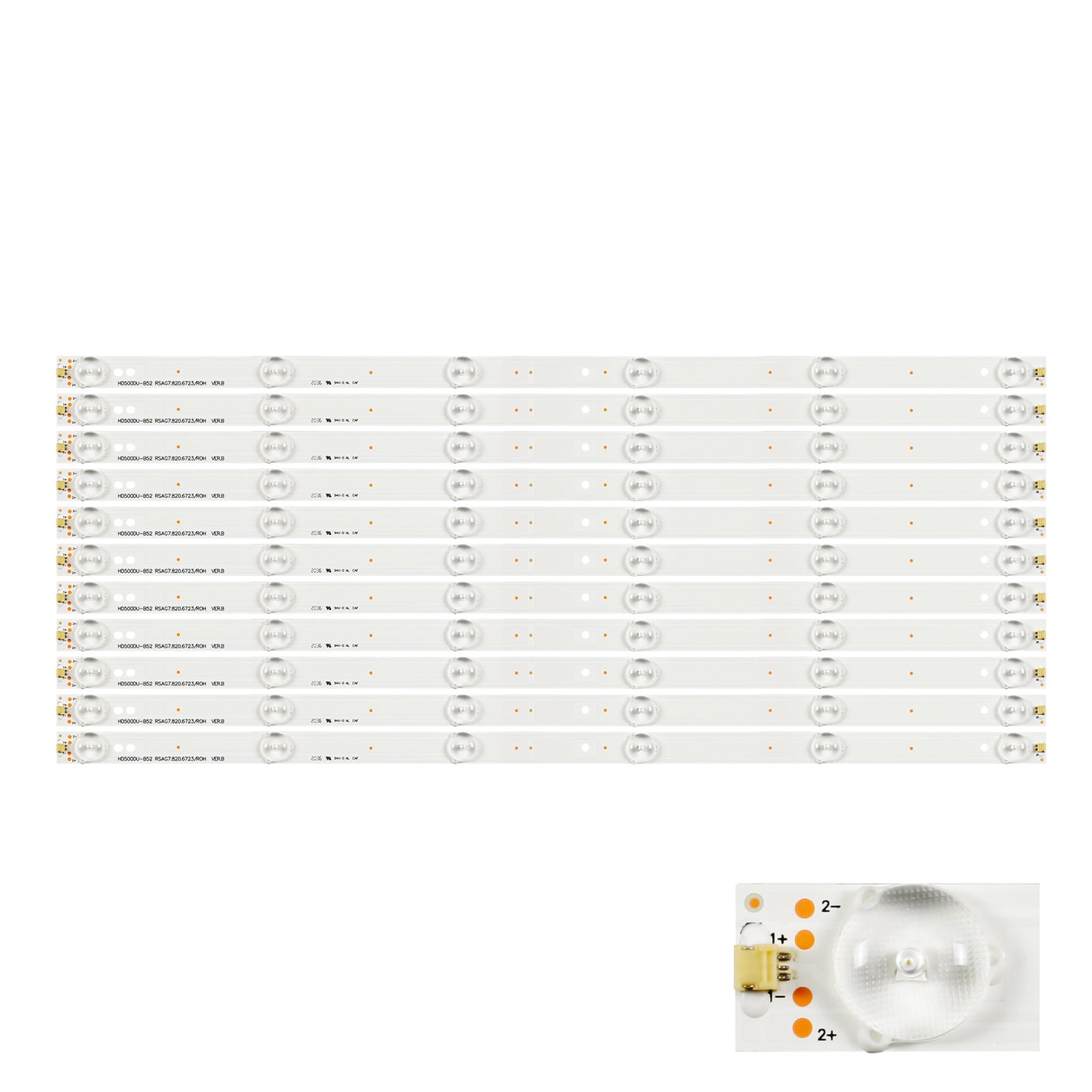 XS-1886 for Hisense 50H7C LC-50N6000U LED50K5100/ROH LBM500P0302-EE-1S(0) HD500DU-B52 LED50K300U RSAG7.820.6723 HD500DU-B01\S0, 50H7GB1