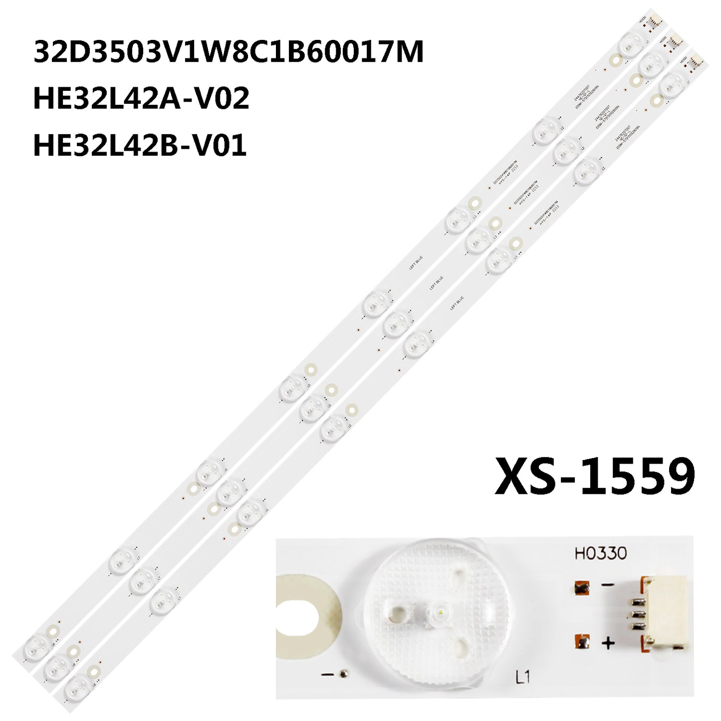 XS-1559 HE32L42B-V01 HE32L42A-V02 NE-Q1-L 32D3503V1W8C1B60017M For Haier LE32R31 H32E18 32A6M LE32AL88G31 LE32A31 LE32AL88U51 32K32A 32K31A LE32 U3000