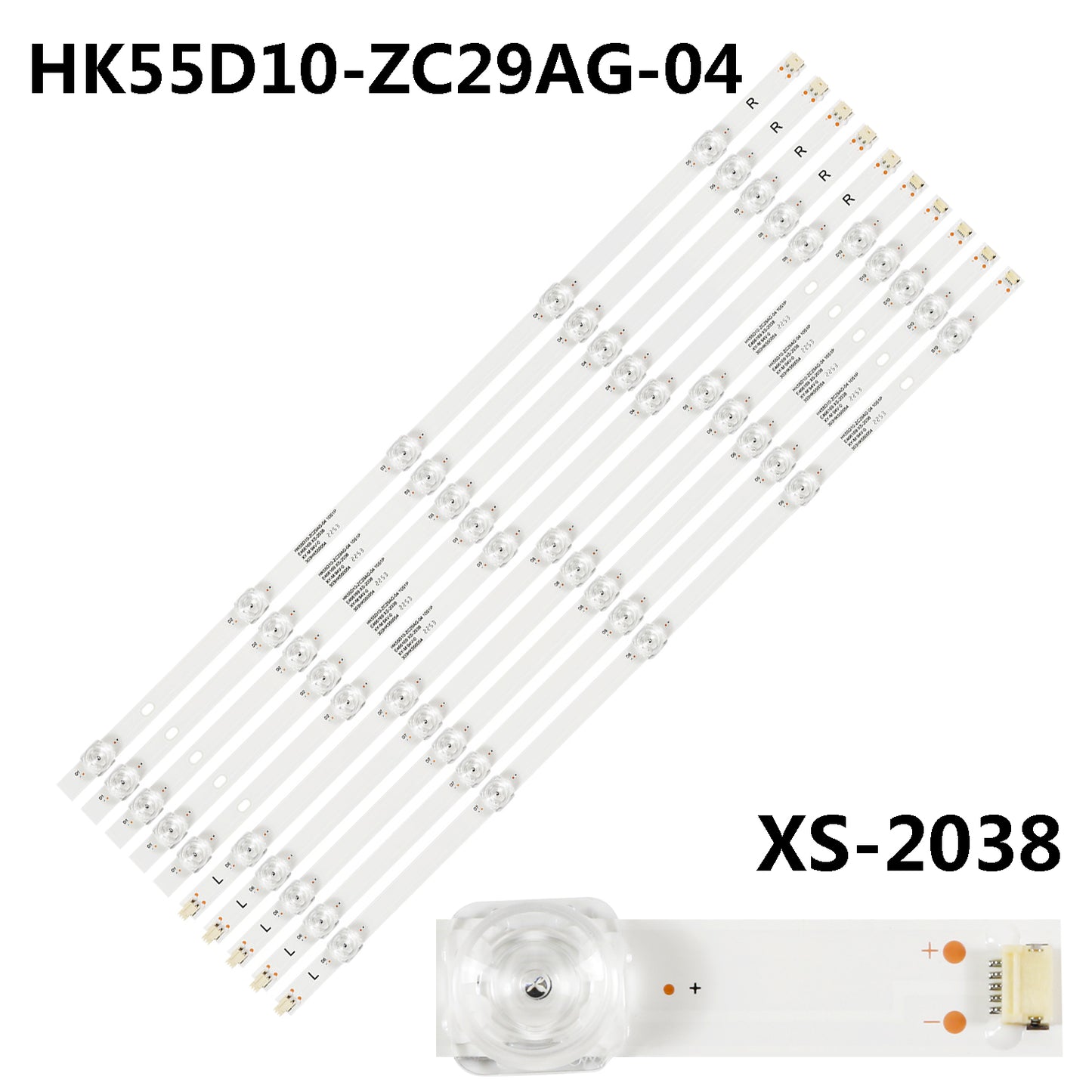 XS-2038 For Sceptre PGTV58FJ HK55D10-ZC29AG-04 303HK550054 W55 Sanyo 55CE5512H3