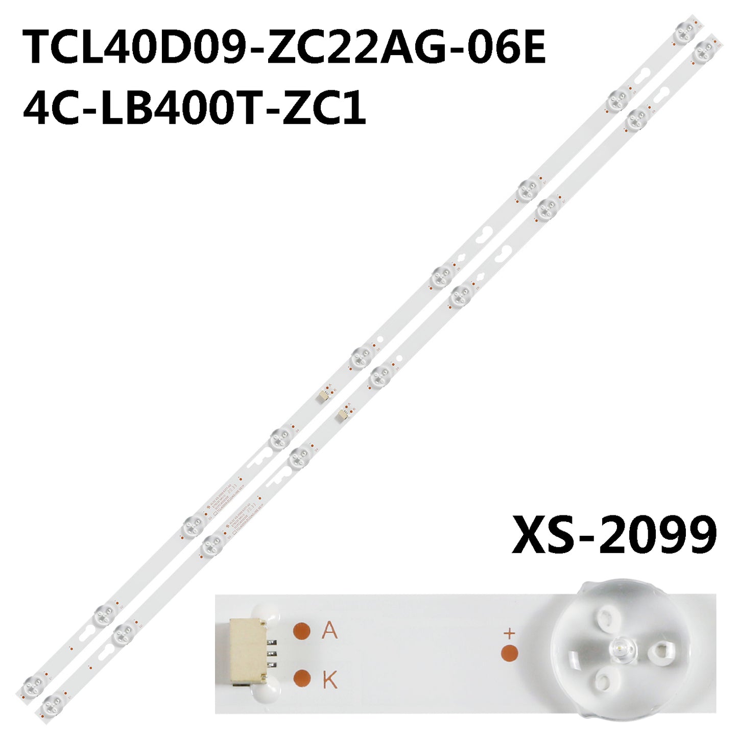 XS-2099 For 4C-LB400T-ZC1 TCL40D09-ZC22AG-06E 303TC400032E HKRPO HKP40SM9 Thomson T40FSE1170 T40FSL5130 JVC SI40FS