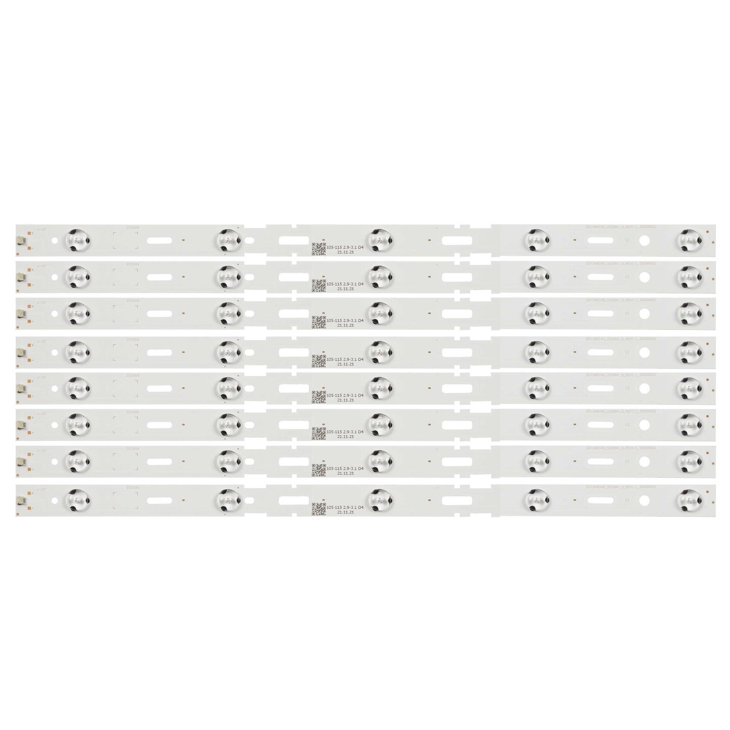 J-127 8 PCS Kit New LED Bar 2013ARC40 For GRUNDIG TV 40VLE5526BG 40VLE6420 40VLE6420BH 40VLE565BG 40VLE5421BG LSC400HM09-A02 40VLE6520 40VLE525 40VLE525BG 40VLE685BG 4 0VLE5520BG 40VLE685GB 40LE5429BP