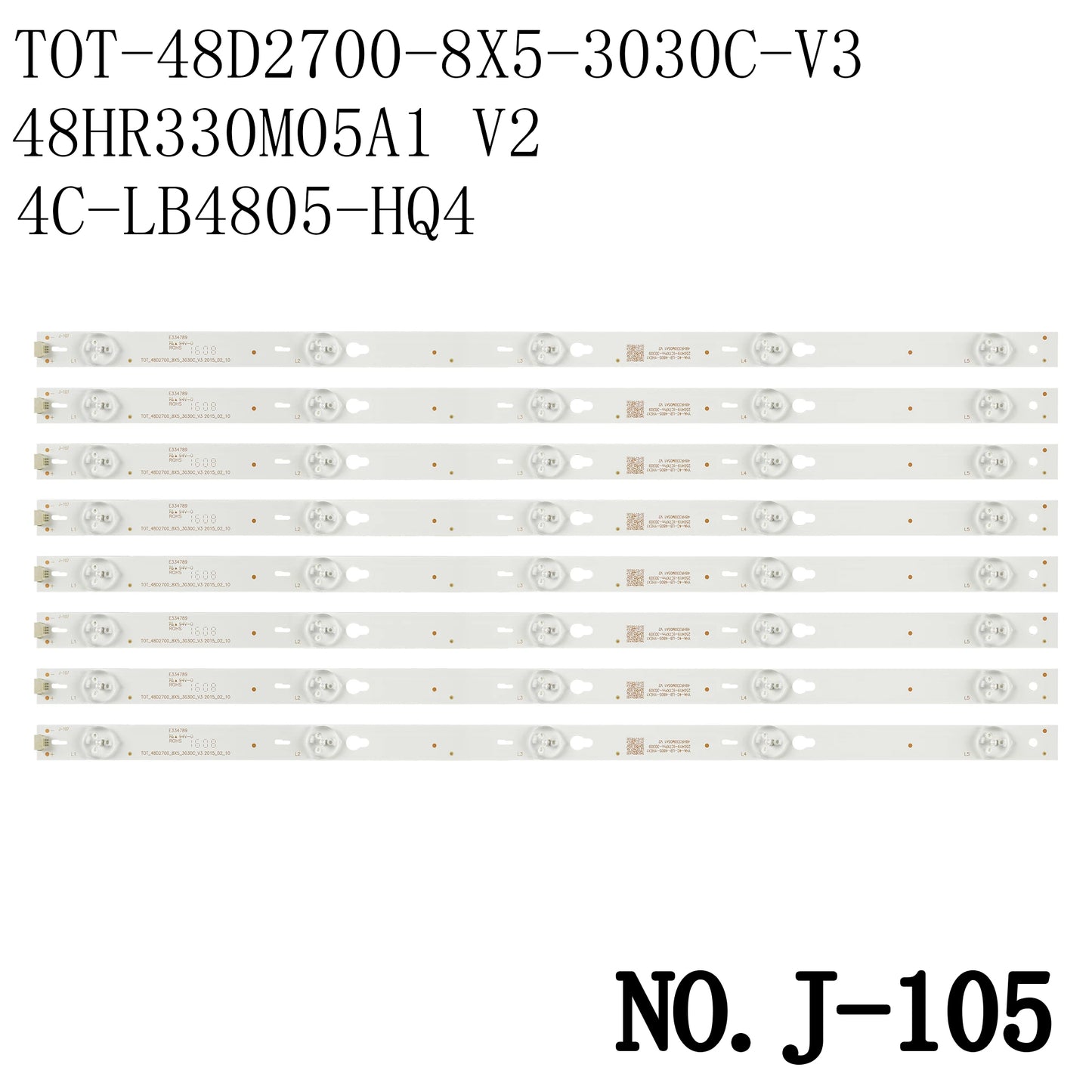 J-107 FOR 48D2700 48F3303B 48FA3203 48FA5403 48FA5413 48FS3003 48fs3750 48FU4243 B48A538 B48A538L B48A538U B48A558U B48A858U BD48A710 L48E9600 L48F1620E L48F1620F L48F3303B L48F3800A 4C-LB4805-HQ4 48HR330M05A1 V2