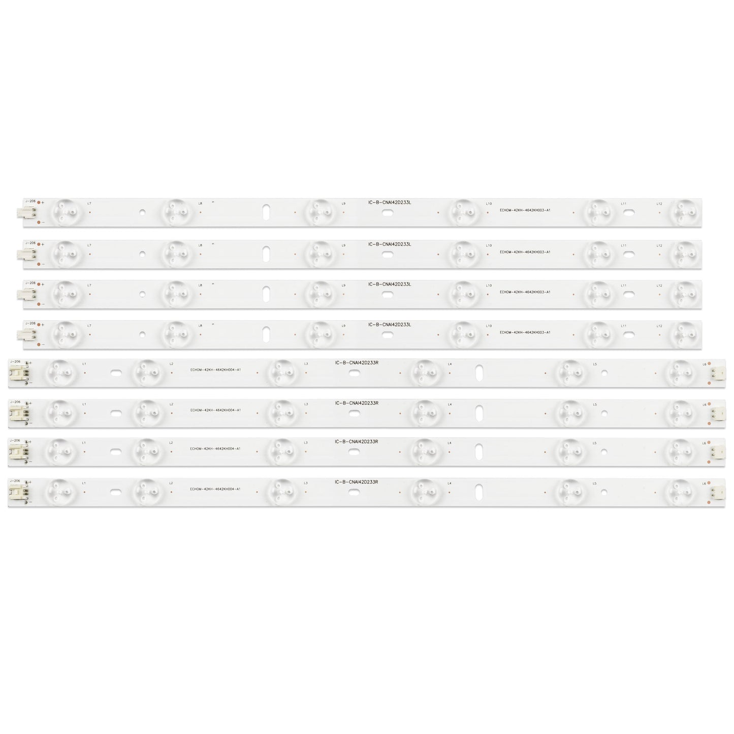 J-206 LED Backlight IC-B-CNAI42D233L IC-B-CNAI42D233R ECHOM-42KH-4642KH003-A1 ECHOM-42KH-4642KH004-A1 For LE42J33 LE42J315 LE42J27S LE42J LE-42TL2600 LE-42TM190 0 LE-42TM2200D