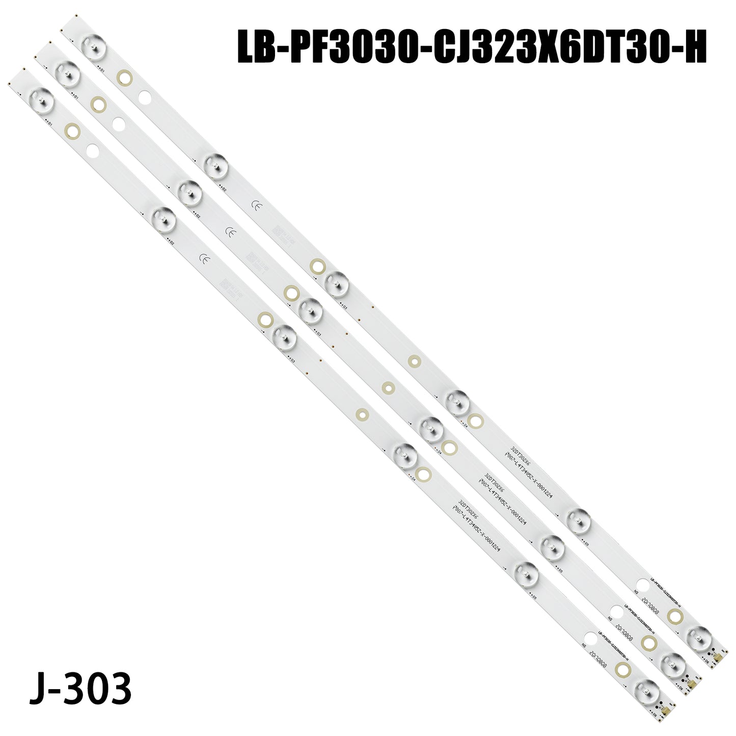 J-303 6lamp for 32inch YE-32017 LB-PF3030-CJ323X6DT30-H 32DT302X6 7104-L6T35V6Z-X-01211