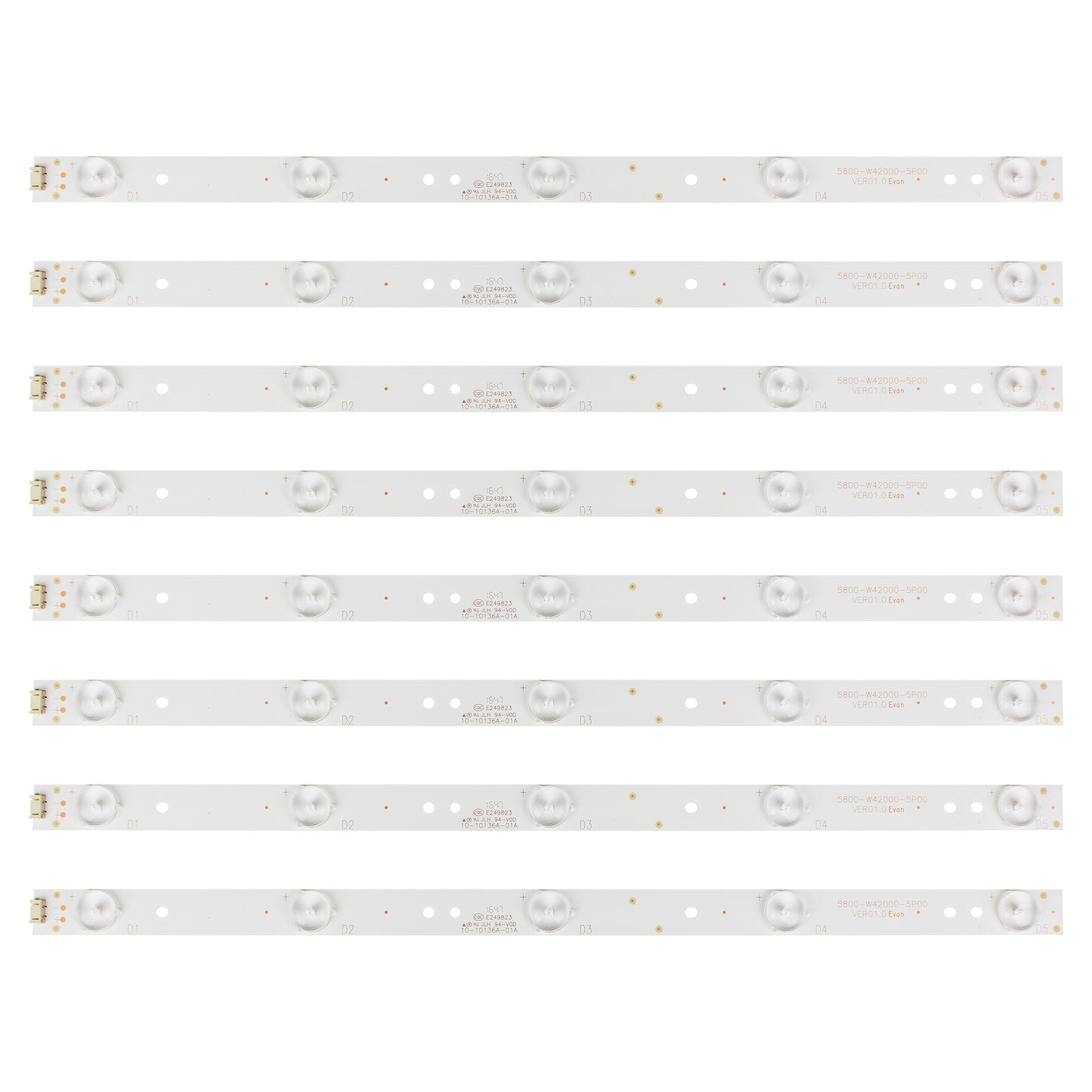 J-193 LED Backlight 5800-W42000-0P00 5800-W42000-5P00 5800-W42000-6P00 For 42E5ERS 42E5CHR 42E360E 42E361W 42X5 42E5ERSHR