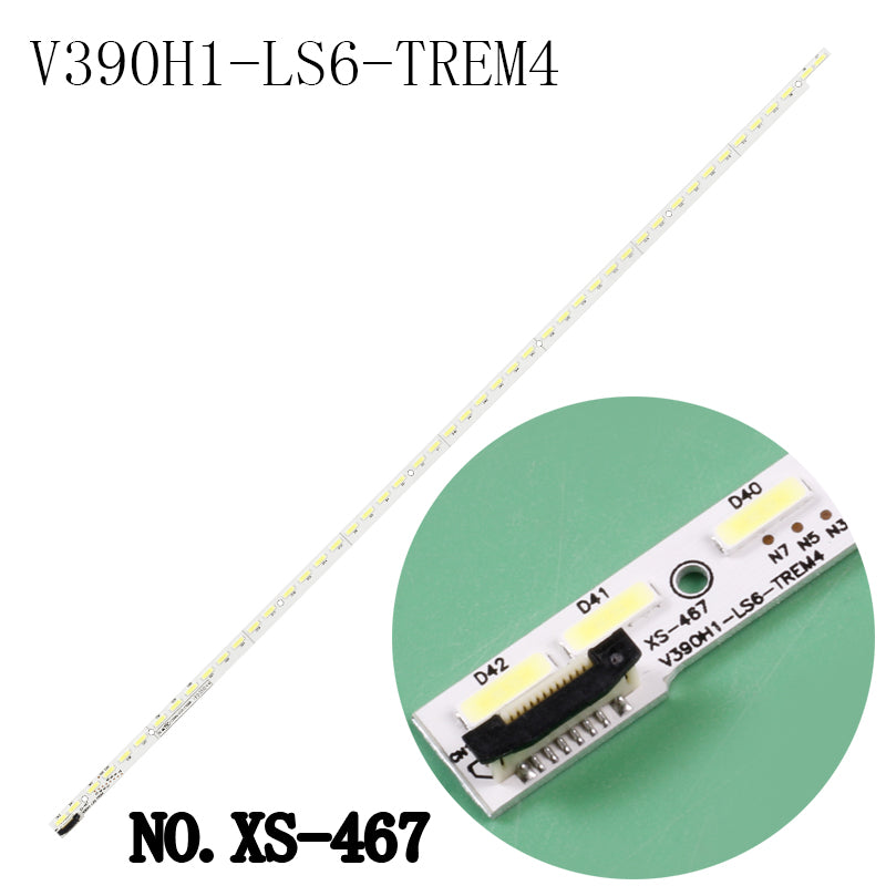XS-467 New LED Backlight Strip For Panasonic TX-L39EW6 TX-L39ESEK TX-L39E6B TX-L39E6E V390HJ1-LE6 LG 39E580F V390H1-LS6-TREM4