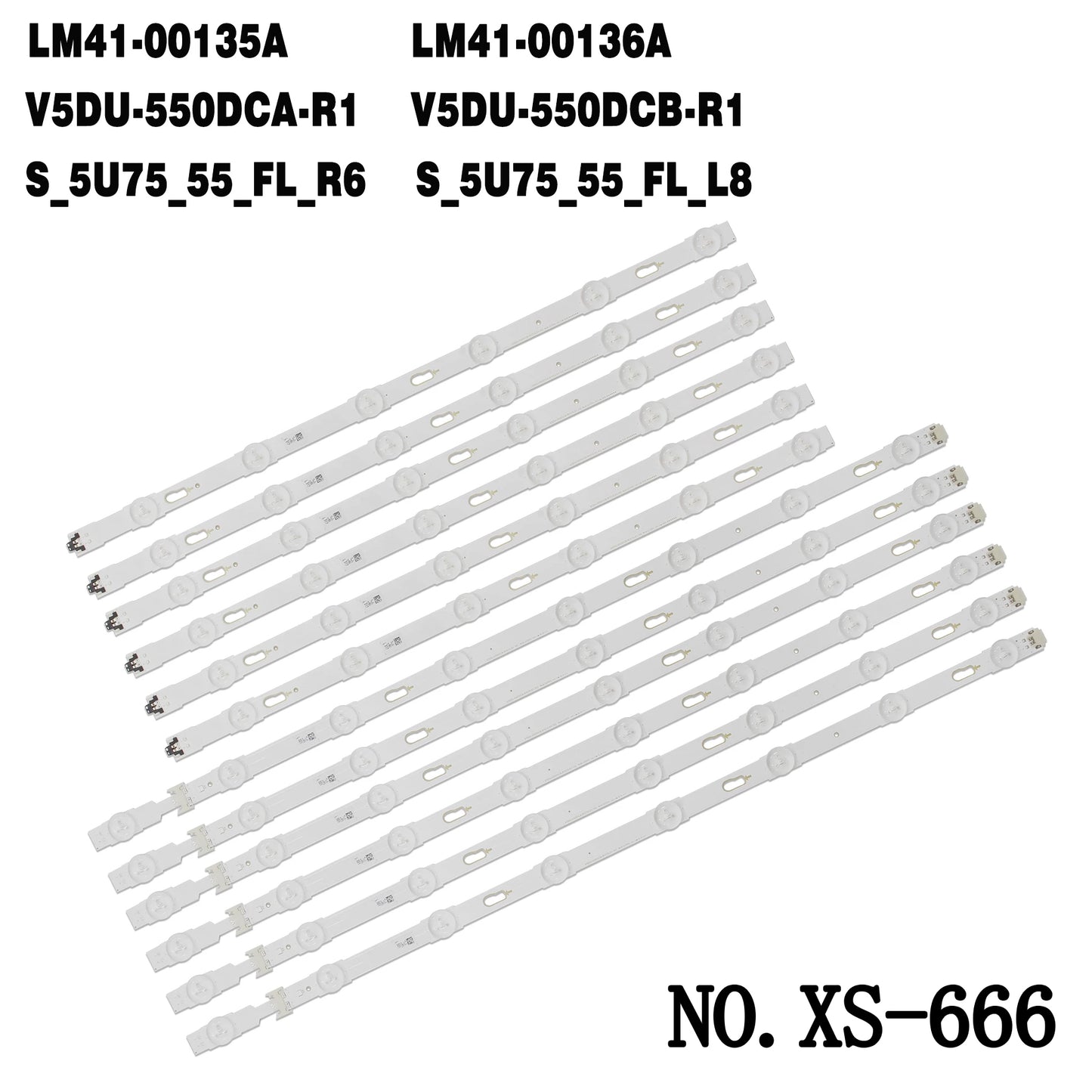 XS-666 FOR UA55KU6100 UE55JU7000 UE55KU6000 UE55MU6100 UN55JU6400 UN55KU6300 V5DU-550DCA-R1 V5DU-550DCB-R1