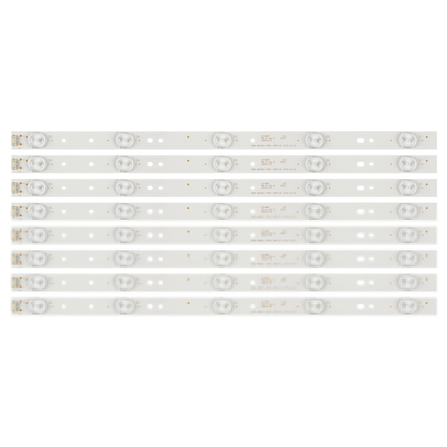 J-95 LED Backlight strip For 43E3000 43E3500 43E6000 E465853 lamp 5800-W43001-3P00 VER01.00 02K03177A FOR LG Screen RDL430WY LD0-10D 5800-W43001-3P00 4p00 5o00VER01. 00 TF-LED43S27T2