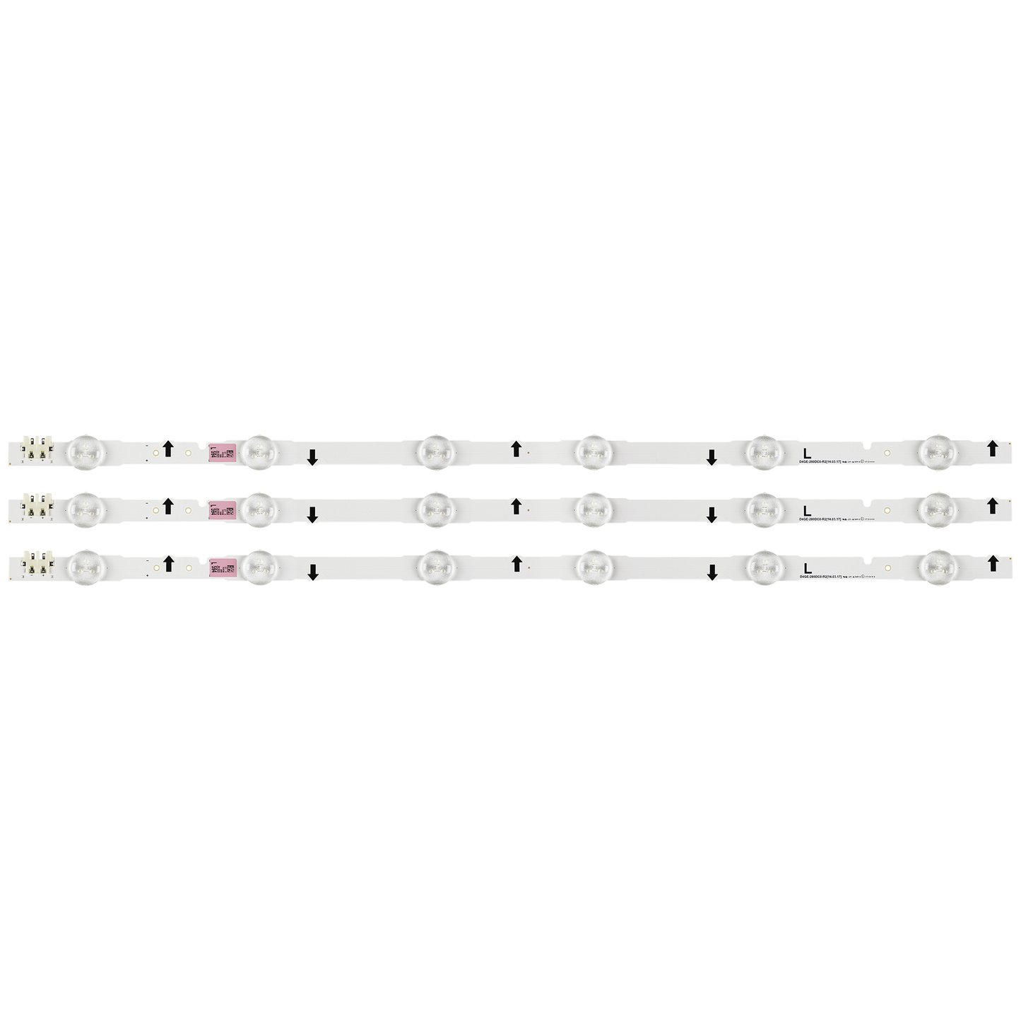 XS-1012 New Original 3 PCS 6LED 560mm LED strip for Samsung UE28H4000AK LT28D310EX/EN UE28J4000AK HG28ND690AF BN96-30441A LM41-00041M UN28K4000AFXZX,UA28H4100ARLSG UN28K4000 D4GE -280DC0-R3
