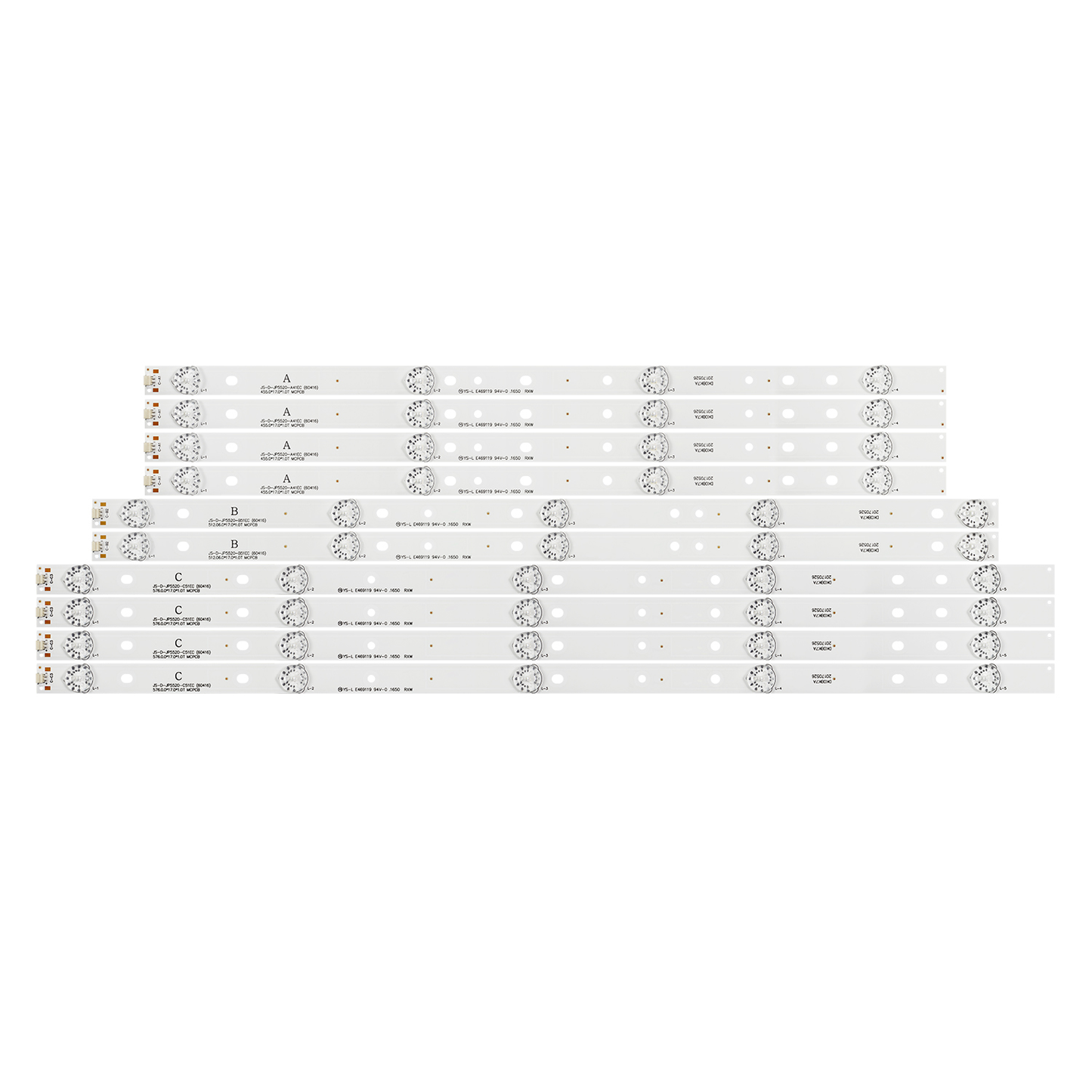 XS-1271 10pcs for AKAI AKTV551 AKTV5512TS JS-D-JP5520-A41EC B51EC C51EC (60416) MS-L0956-L M R YS_LE469119 JS-D-JP5520-B51EC JS-D-JP5520-C51EC MS-L0956-M MS-L0956-R