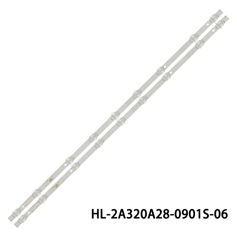 XS-627 LED trip 9 lamp HL-2A320A28-0901S-06 A0 for SHIVAKI STV-32LED15 32DLE250 32DLE252 8D2A-DLM3-200900 200901 HV320WHB-N80 T33l606u 103BL041-005H