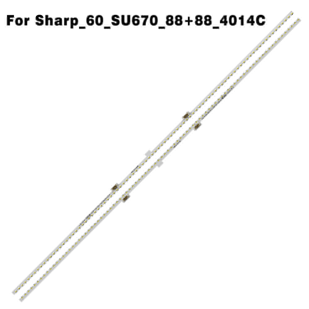 XS-678 LED Backlight strip for Sharp_60_SU670_88+88_4014C LCD-60SU575A LCD-60TX6100A LCD-60SU570A CLCDTA501WE01 02 LCD-60SU578A LCD-60SU770A RB358WJ2 LCD-60MY5100A