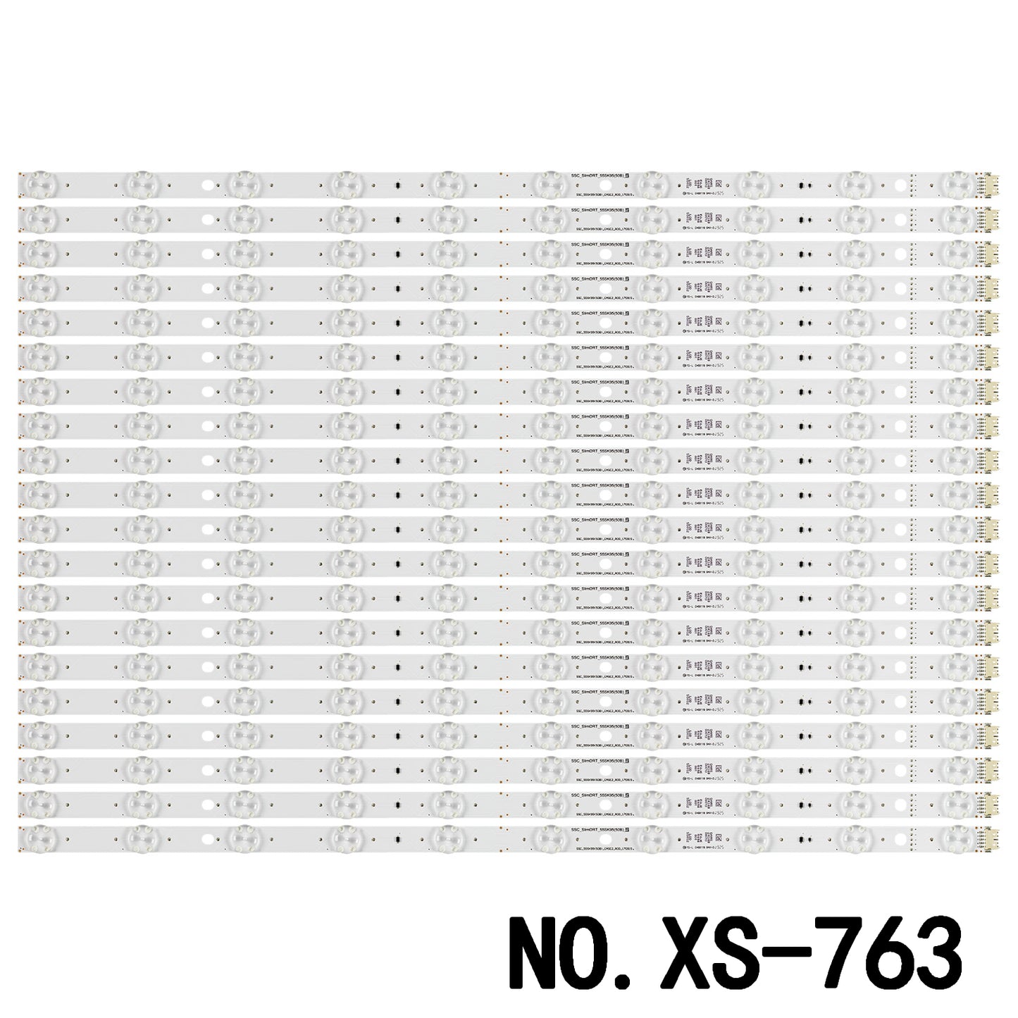 XS-763 NEW 20PCS LED STRIP FOR 55SK95 55SK9500PLA 55SM9800PLA Backlight Bar SSC_SlimDRT_55SK95(50B)_S