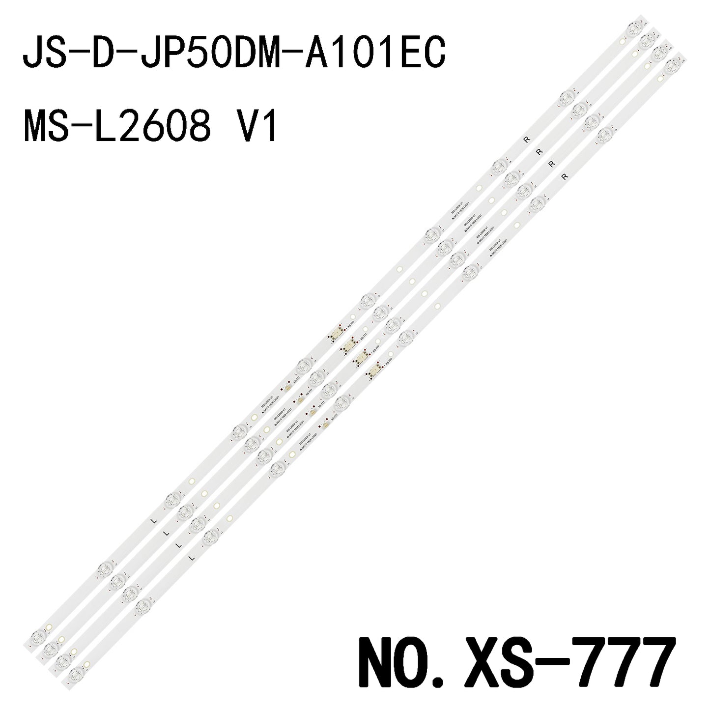 XS-777 LED BACKLIGHT STRIP FOR 50LEM-1043/FTS2C 50LEM-1058/FT2C 50LEX-5043/FT2C 50LEX-6027/UTS2C 50LEX-7143/FTS2C 50LEX7158/FT2C 50LEX-7158/FT2C 50LEX-7158 /FTS2C 50LEX-8158/UTS2C JS-D-JP50DM-A101EC MS-L2608 V1