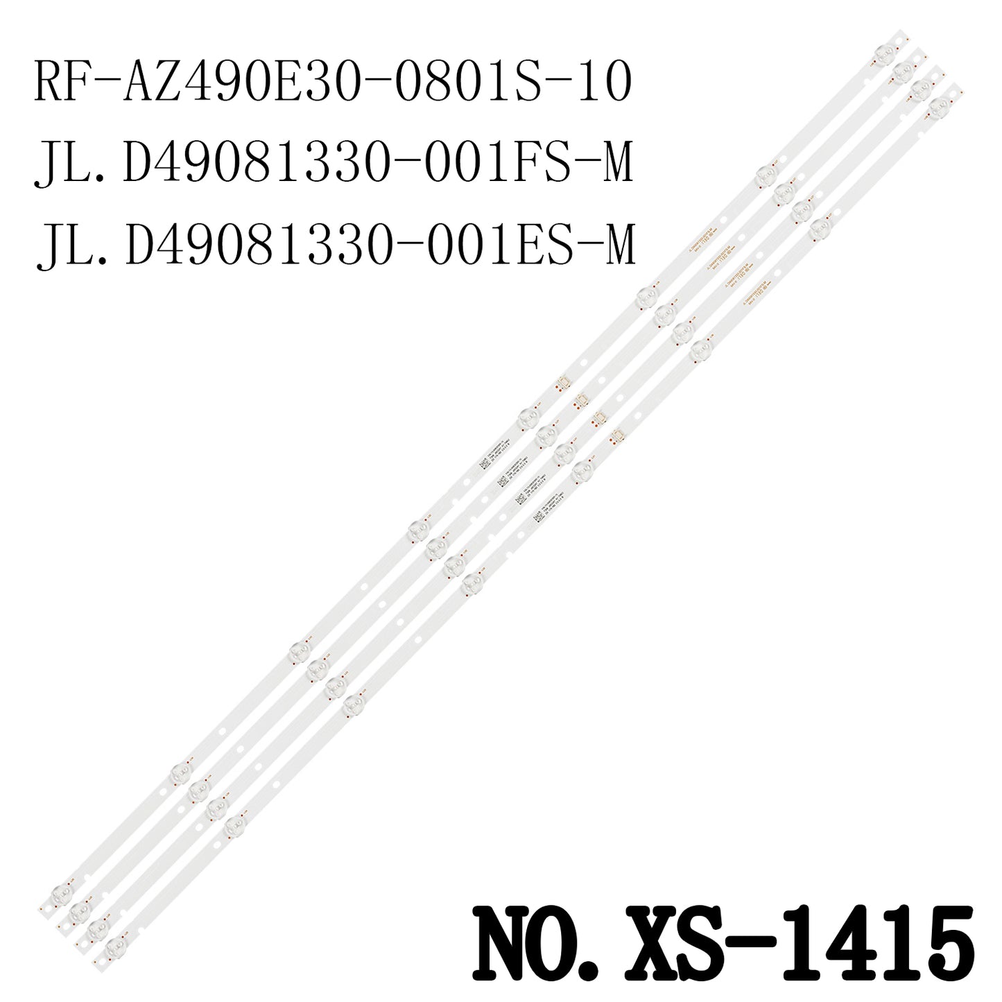 XS-1415 LED BACKLIGHT STRIP FOR 49M9 49U4750VM JL.D49081330-001FS-M JL.D49081330-001BS-M JL.D49081330-001ES-M RF-AZ490E30-0801S-10 A5 RF-AZ490E30-0801S-10 A4