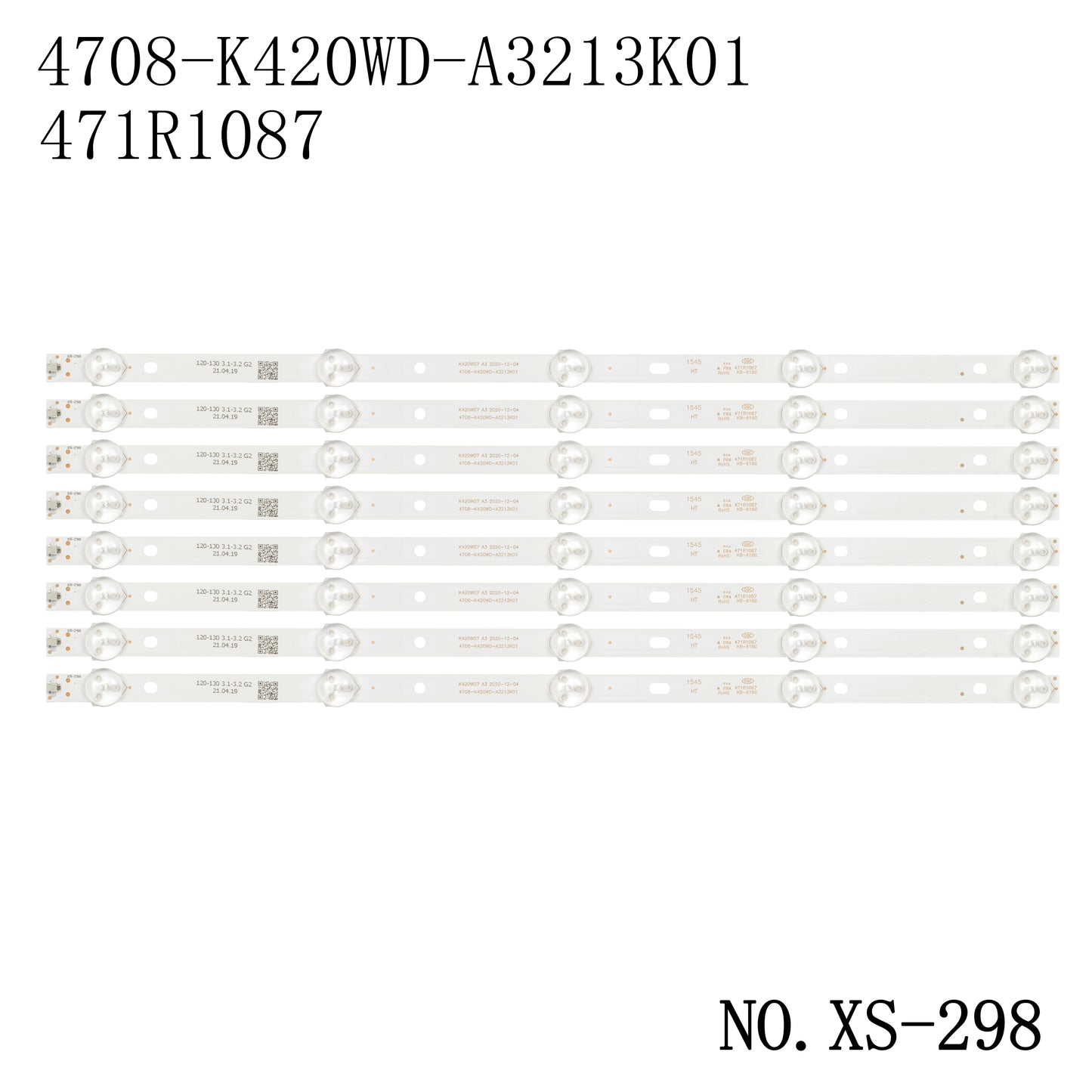 J-298 New LED strips for PHI LIPS 43PHT4001/60 43PFT4001/60 43PFT6100S/67 4708-K420WD-A3213K01 K430WD9 K420WD7 A3 K420WD A3