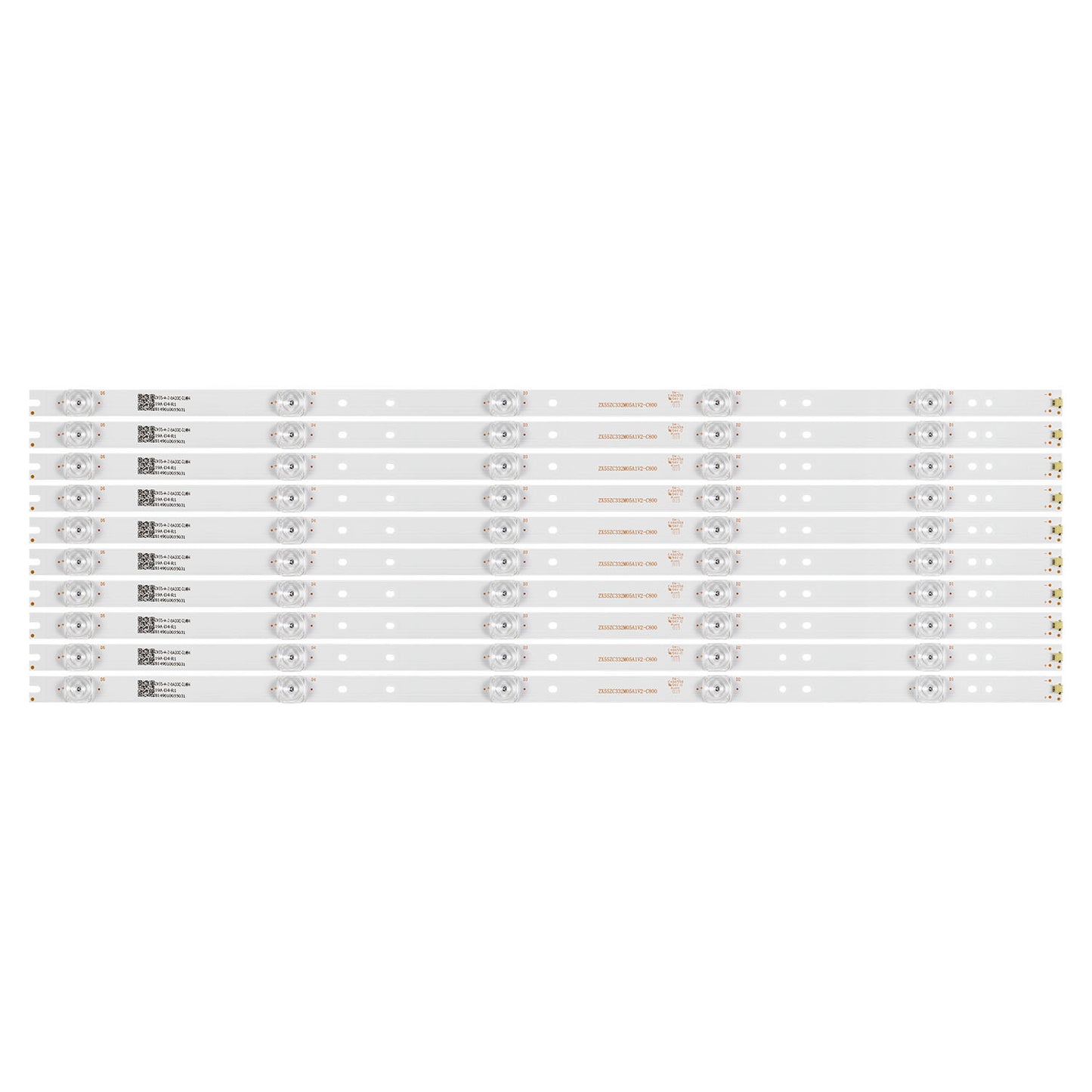 XS-1361 1set=10pcs led backlight strip for ZX55ZC332M05A1 V2-C800 565mm 3v