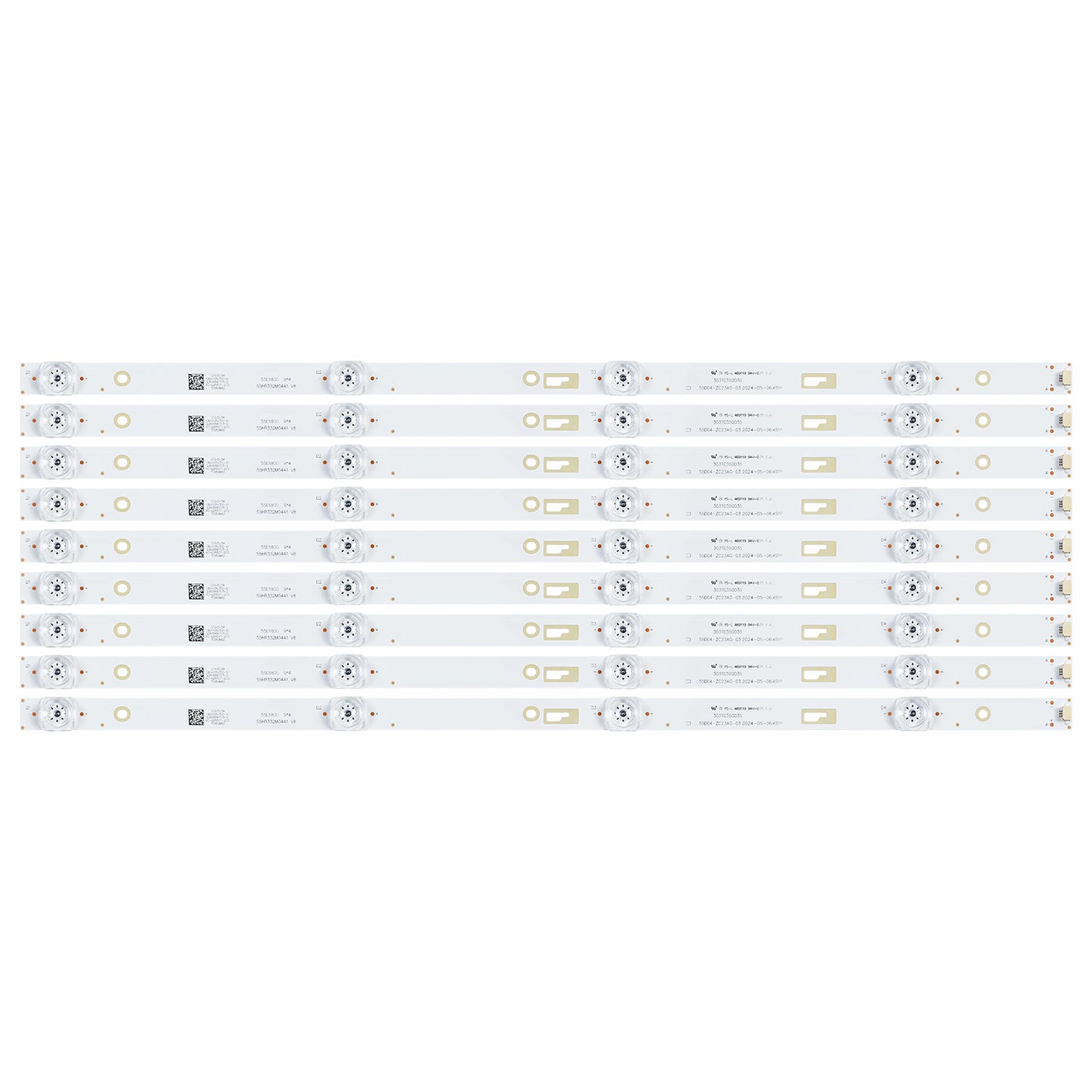 XS-933 LED BACKLIGHT STRIP FOR T55FSM5040 55D1800 55HR332M04A1 V8 4C-LB550T-HR7 le4ra2r0 3732706293c17301440