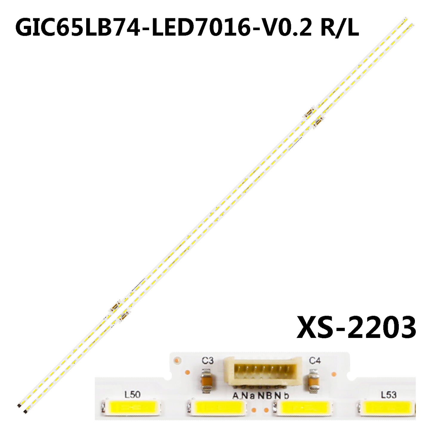 XS-2203 65U8900C GIC65LB74-LED7016-V0.2 R/L