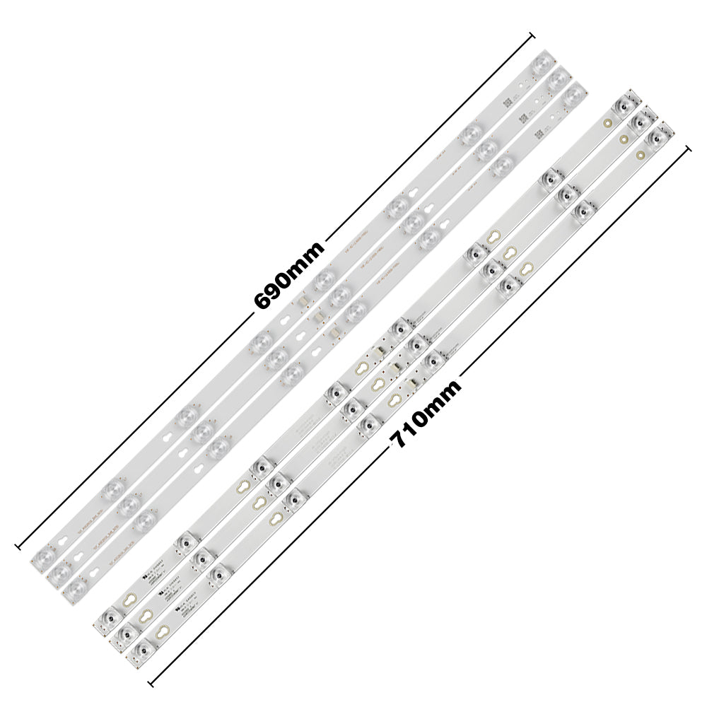 J-308 LED Strip 40S305 40S305LBAA L40P2-UD L40P1A-F L40F1B TOT-40D2900-3X8-3030C YHA-4C-LB4008-YH07J 4C-LB4008-YH02J 4C-LB4008-YH05J