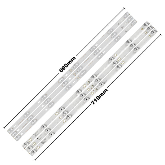 J-308 LED Strip 40S305 40S305LBAA L40P2-UD L40P1A-F L40F1B TOT-40D2900-3X8-3030C YHA-4C-LB4008-YH07J 4C-LB4008-YH02J 4C-LB4008-YH05J
