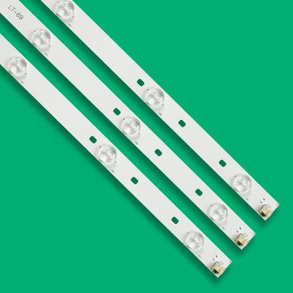 J-78 LED Backlight SVT320AF5-P1300-6LED-REV03 For Toshiba 32P1300D 32P1300VM 32P1400VE 32P1400VT 32P1400ZE 32P2400VM 32P2400VT 32P2400ZE