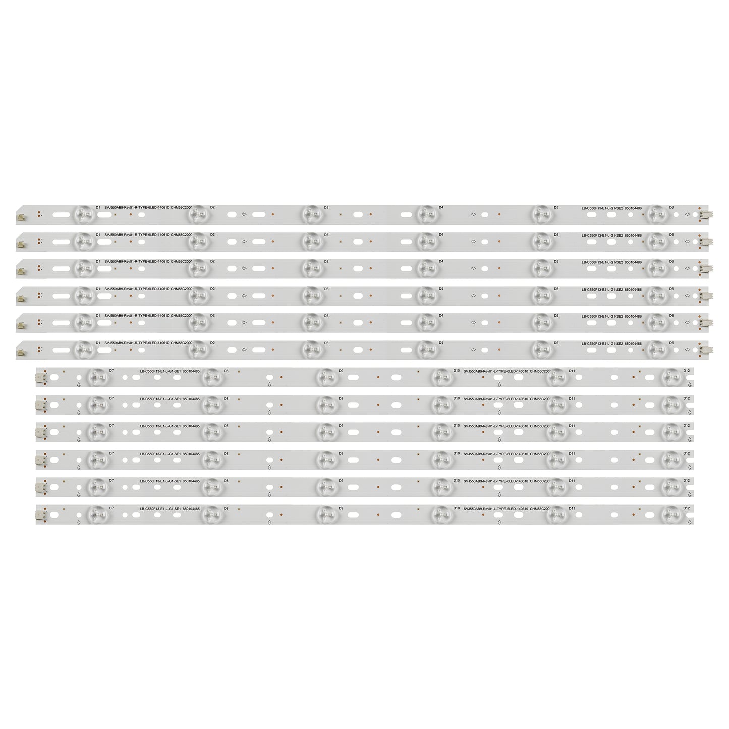 J-68 CH55L42A-V01-A CH55L42A-V01-B SVJ550AB9-Rev01-L/R LED55C2000I LED55D2000I LED55C2080I