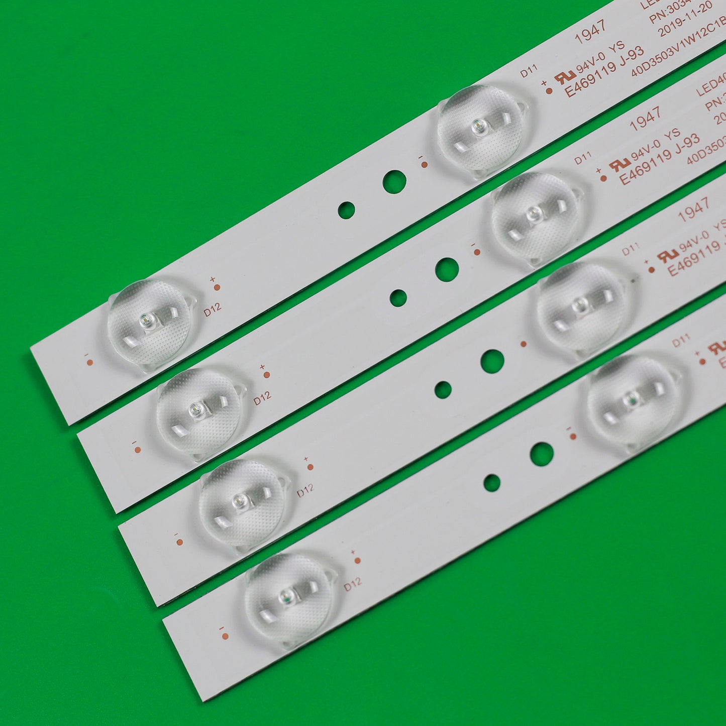 J-93 LED BACKLIGHT STRIP FOR LE40A3000 LE40A7100L LE40B3000 LE40B3000W LE40B3300W LE40k5000 LE40K5000TF LED40ME1000 MTV-4028LT2 MTV-4029LTA2 MTV-4031LT2 MTV-4128LT2 LED40D 12-03(A) LED40D12-ZC14-04 A