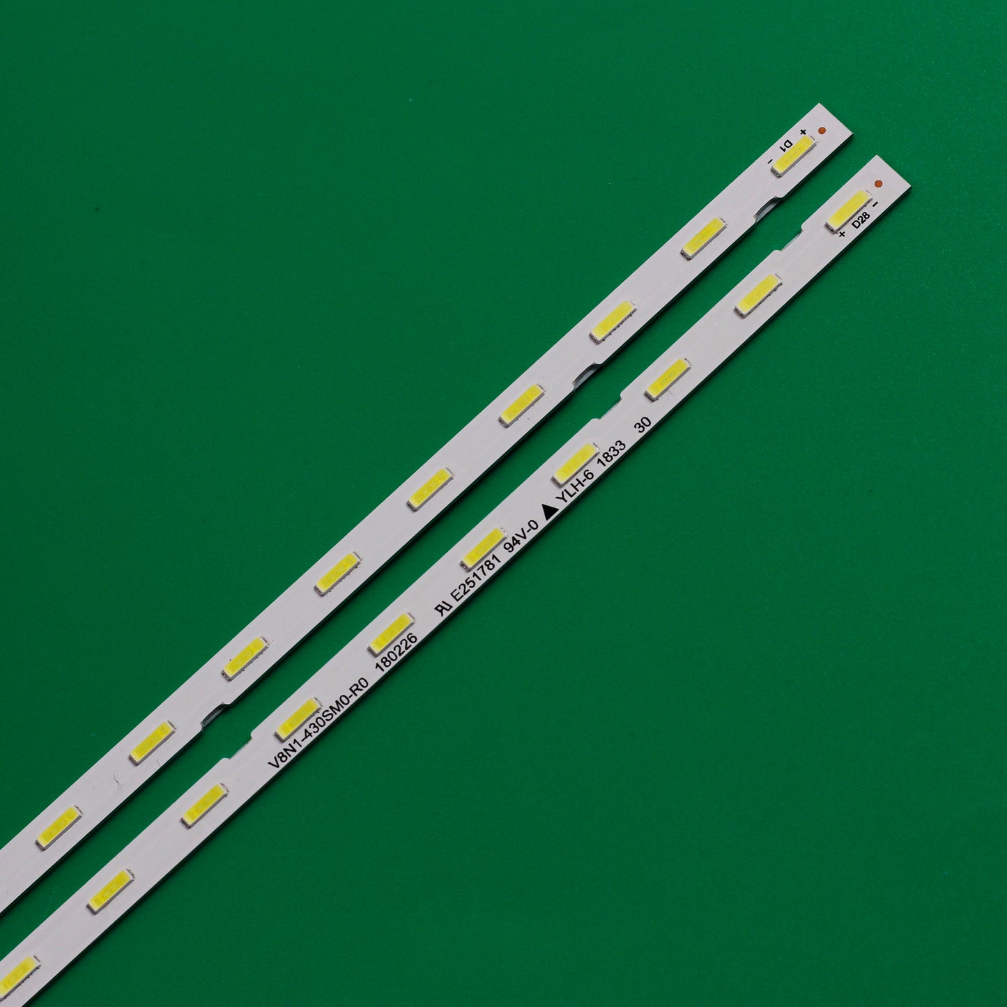 XS-43 LED Backlight V8N4-430SM0-R0  V8N1-430SM0-R0 BN96-45954A For Samsung 43“ TV UA43NU7100 UA43NU7400 UE43NU7195 UN43RU7100