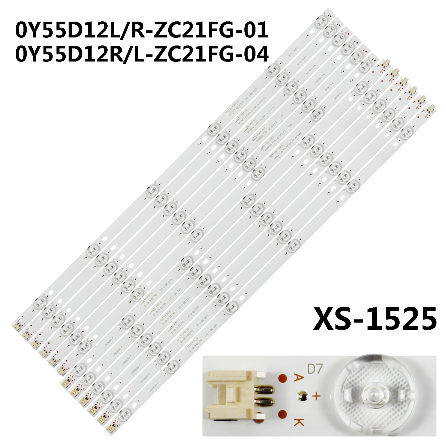 XS-1525 For 0Y55D12L-ZC21FG-04 0Y55D12R/L-ZC21FG-01 For Panda LE55F88S-UD LE55D80S-UD LE55D80 LE55D80S