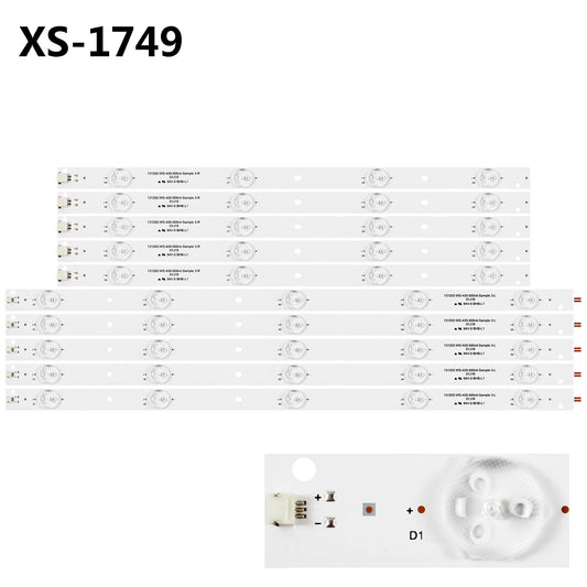 XS-1749 131202-WS-420-500N1T-SAMPLE 3-R 131202-WS-420-500NIT-SAMPLE 3-L For Panasonic TC-42AS610B TC-42AS600X TC-42AS610