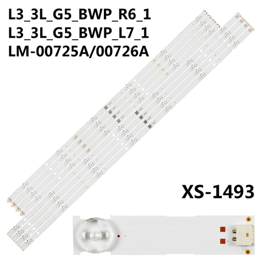 XS-1493 For L3_3L_G5_BWP_R6_1_R1.0_LM-00725A L3_3L_G5_BWP_L7_1_R1.0_LM-00726A  LJ41-01011A LJ41-01012A LM41-01011A Sony KD-75X8000G XBR-75X800G KD-75XG8096 KD75X750H XBR-75X800H