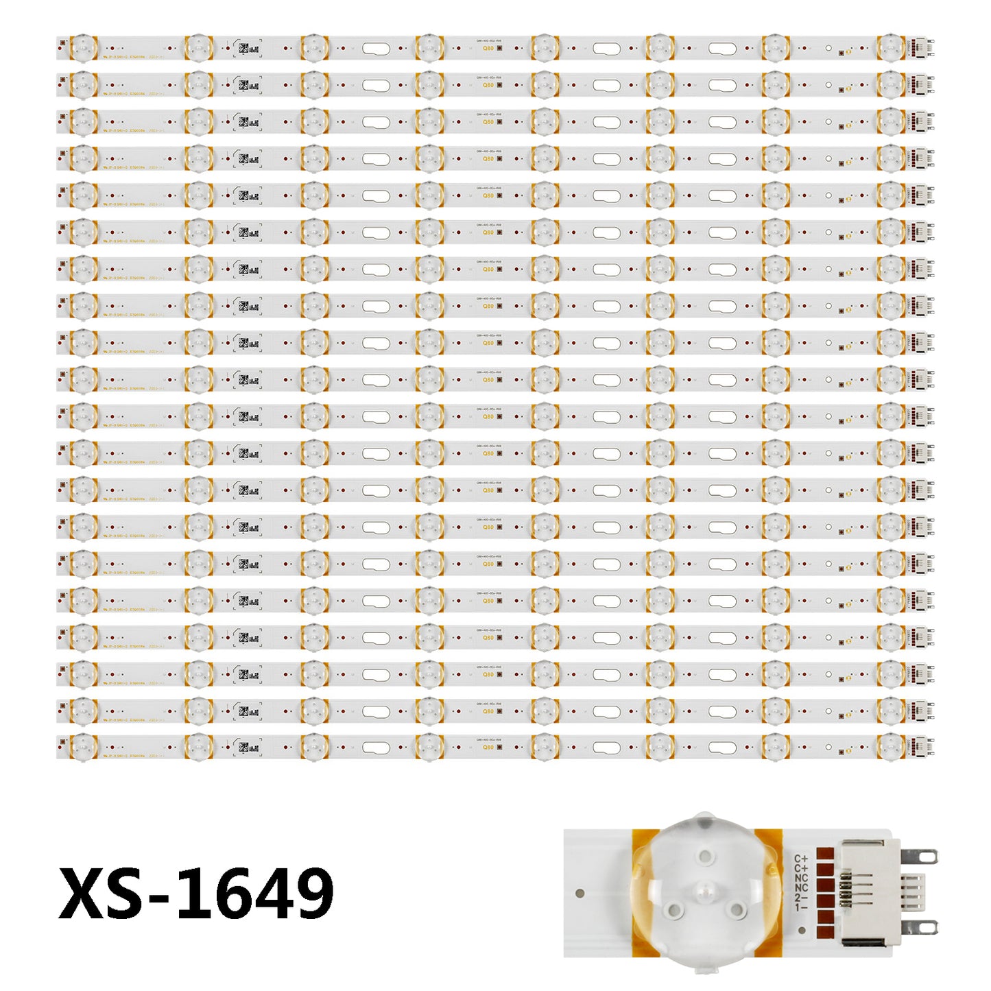 XS-1649 LED Backlight Q80-49S-8EA_R0 BN96-50370A For Samsung  QN49Q70RAF QE49Q80TAT QE49Q86TAL QE49Q86TAT QE49Q85TAT QE49Q80TAL