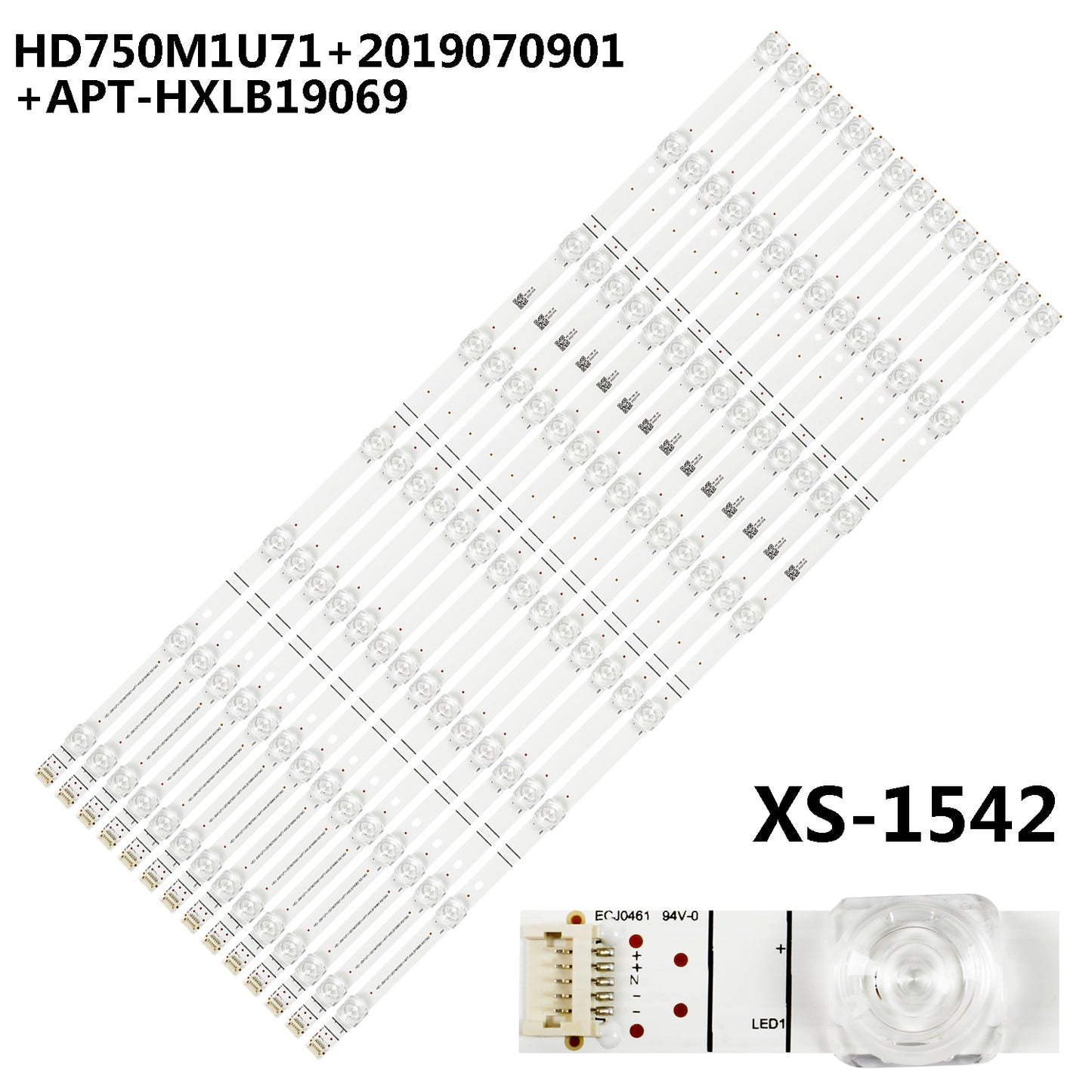 XS-1542 For HD750M1U71+2019070901+APT-HXLB19069 HBH-L2 LED75W20