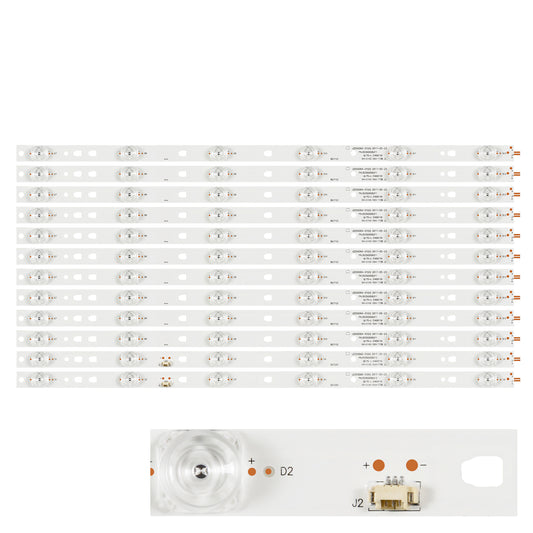 XS-1924 6 lamps For 50DF49-T2 50"TV LED50D6A-01(A) LED50D6B-01(A) 30350006211 30350006212 LE50A7100A LS50AL88A72 50UK30G 50UK30S 50UR50GR 50000M45 50000M46 1010226954-1 1010226955-1