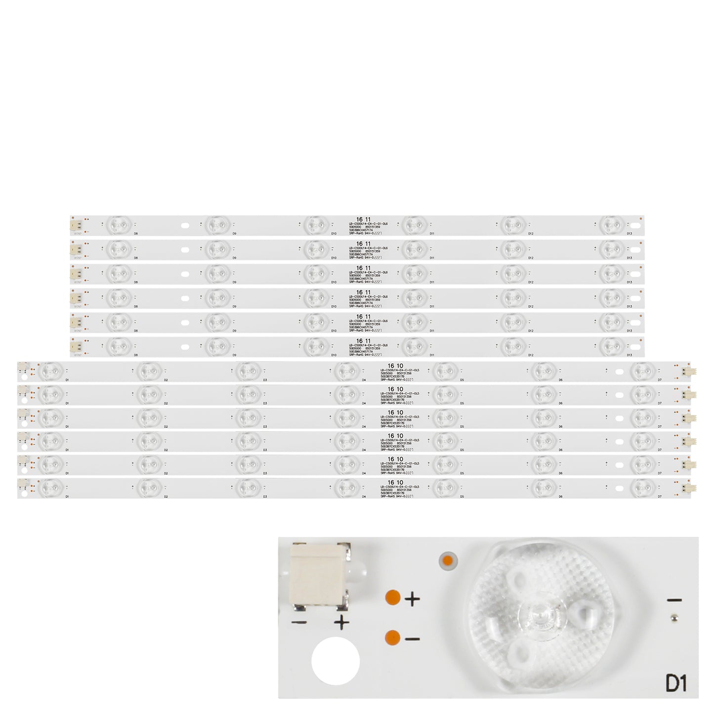 XS-1942 LB-C500U14-E4-C-G1-DL3/DL4/DL5/DL6/SE1/SE2 For Sanyo 50CE2810H 50CE2210M