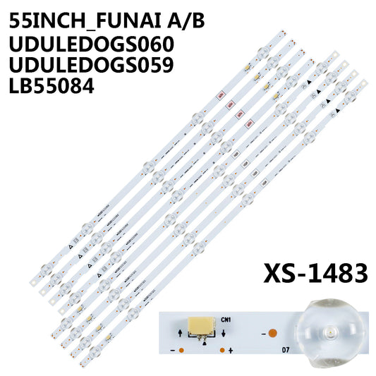 XS-1483  For LB55084 UDULEDOGS059 UDULEDOGS060 INNOTEK 55INCH_FUNAI A/B Philips 55PFL5402/F7A 55PFL5402/F7C 55PFL5402/F7F Sanyo FW55C46F FW55D25F FW55C87F