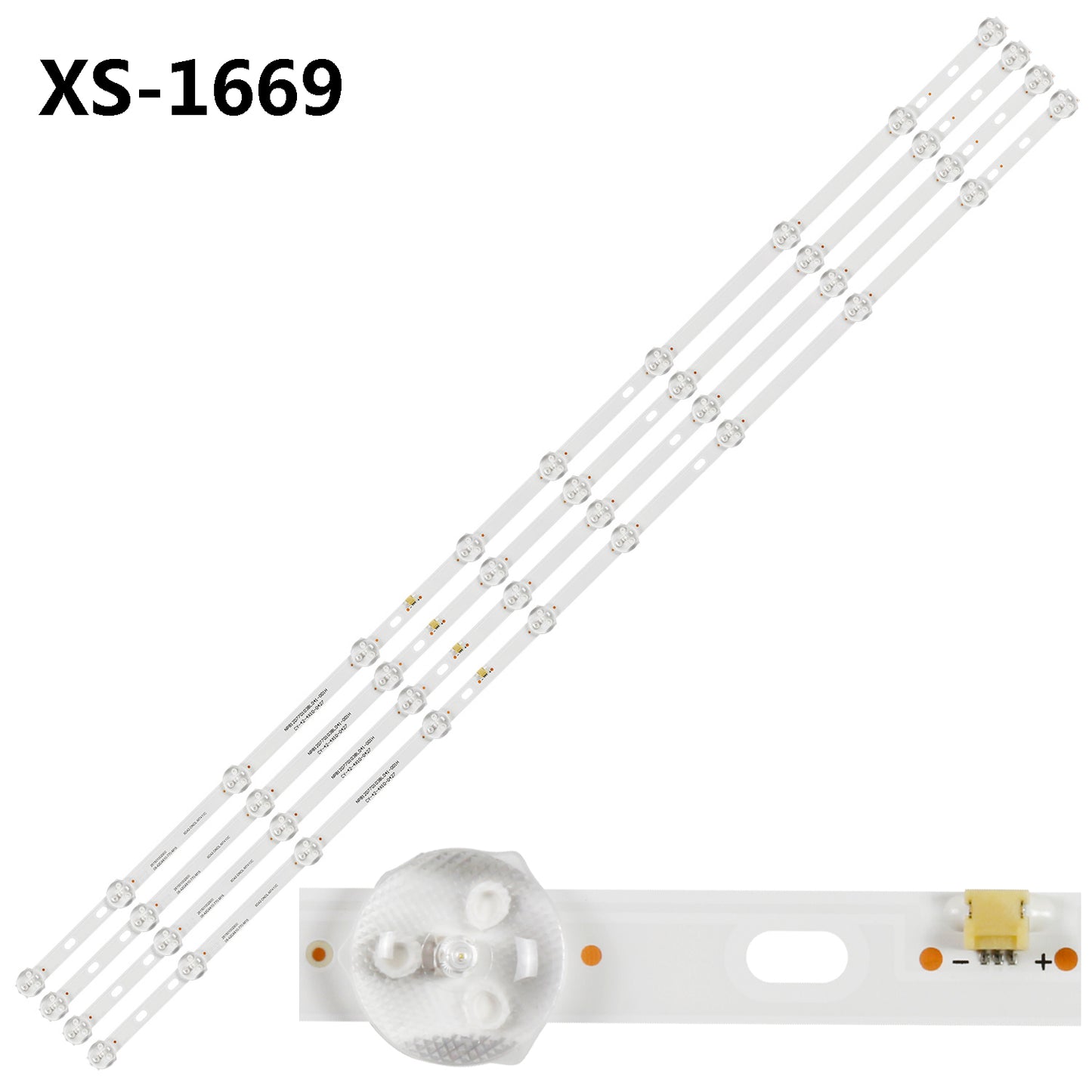 XS-1669 LED Backlight Strip LB1010 NPB12D770103BL041-001H CY-42-4X10-0427 8D42-DNDL-M7410C 08-42C4X10-770-M15 BD42 DNYF MN410C YF-A12N003KEUD-001 For Prestigio PTV43SN02Y PTV43SN02Y_BK_CIS