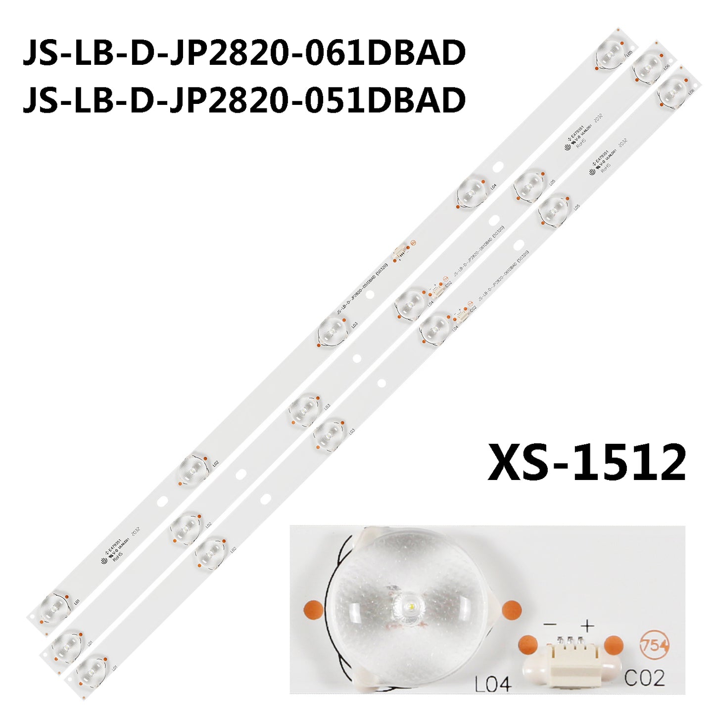 XS-1512 For JS-LB-D-JP2820-061DBAD JS-LB-D-JP2820-051DBAD D28-F2000 Leroy LED28C310A LED28C310B TELEFUNKEN TF-LED28S12 AKAI AKTV2812