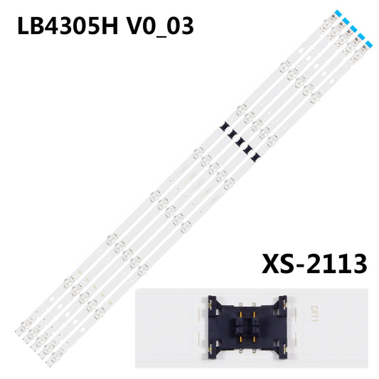 XS-2113 For KD-43X80J KD-43X81J SRL209 LB4305H V0_03 4305H00003 4305H00001 E469119 HV430QUB-F1K