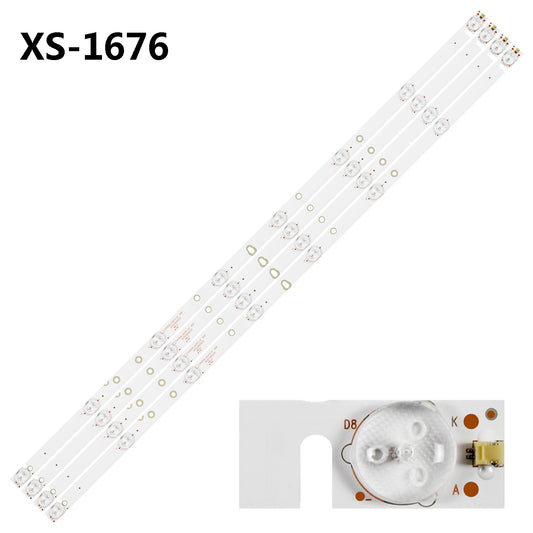 XS-1676 LED Backlight Strip CX40D08-ZC21FG-01 303CX400035 For Horizon 40HL5300F