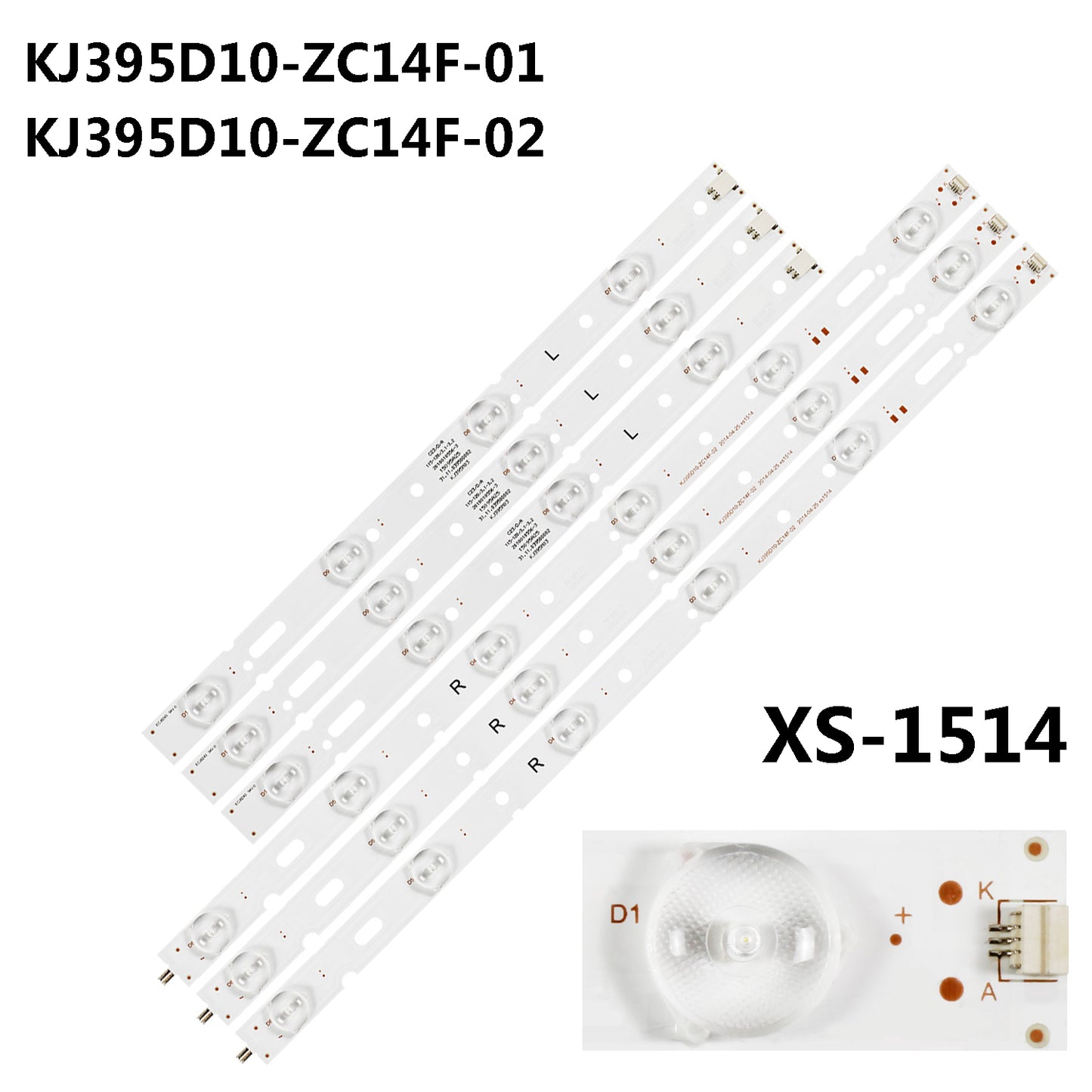 XS-1514 for KJ395D10-ZC14F-01 KJ395D10-ZC14F-02 303KJ395033 303KJ395032 LH400A105 IC-B-HWBB40040 IC-B-HWBB40D401 HD40L41A-V02 HDLED42A8-40 Leader TS40 D40LW1000 JVC LT-40N530AA