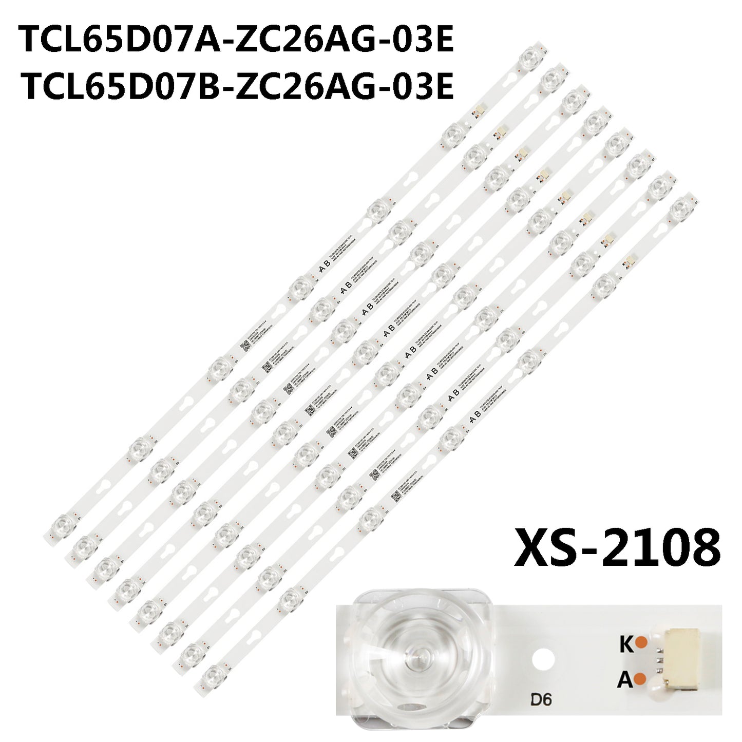 XS-2108 For Xiaomi L65M5-EA TCL65D07A-ZC26AG-03E TCL65D07B-ZC26AG-03E 303TC650039E 303TC650038E