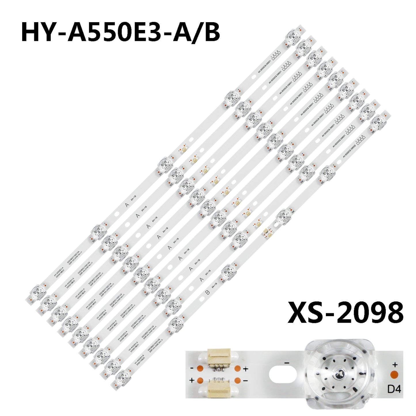 XS-2098 HX-50A55DW 55EK18GT HY-A550E3-A HY-A550E3-B