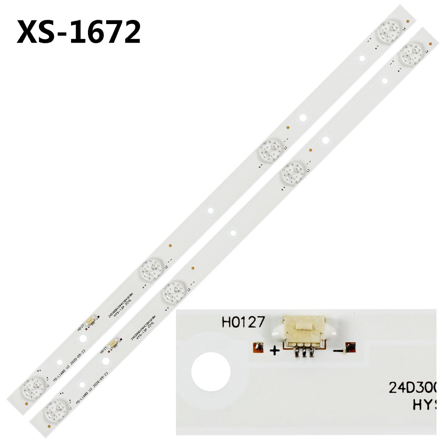 XS-1672 LED Backlight Strip MS-L1680 V2 24D3006V2W4C1B41618M0 24D6B4CX41617 MS-L1628 V3 JS-D-JP24DK-041EC (70411) E24DK1000